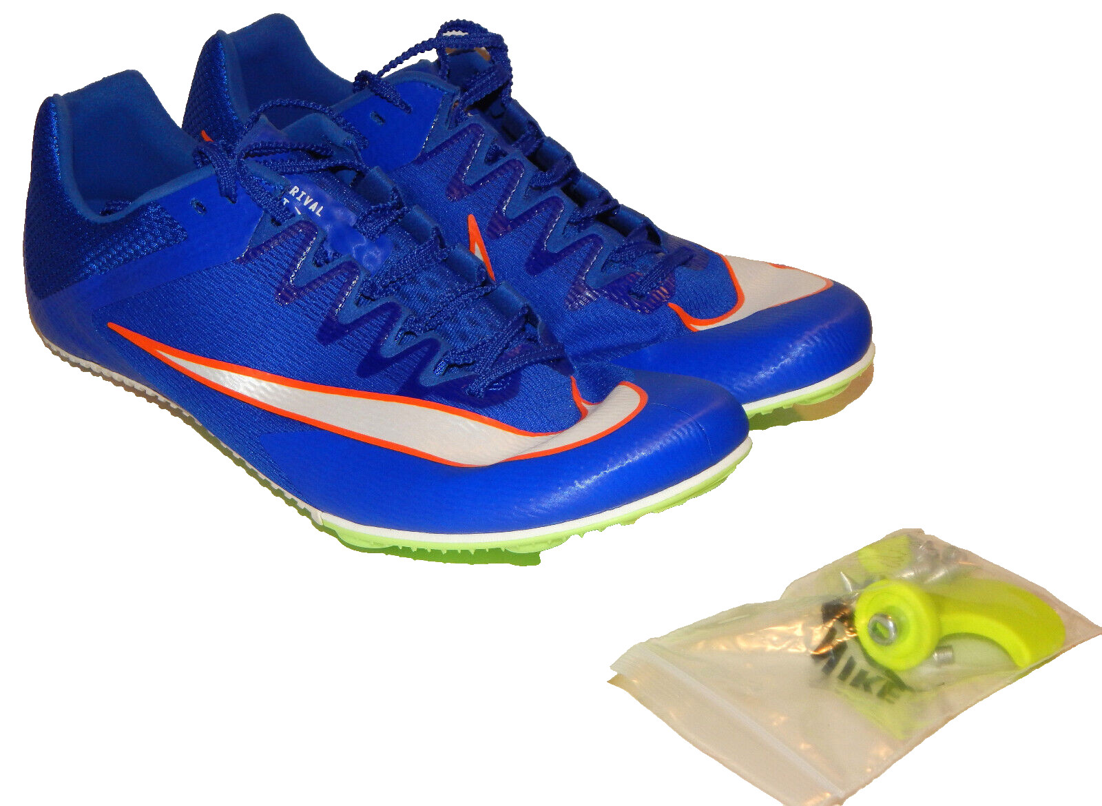 Nike Zoom Rival Sprint Men's Track & Field Spikes Size 10 DC8753-401 Racer Blue
