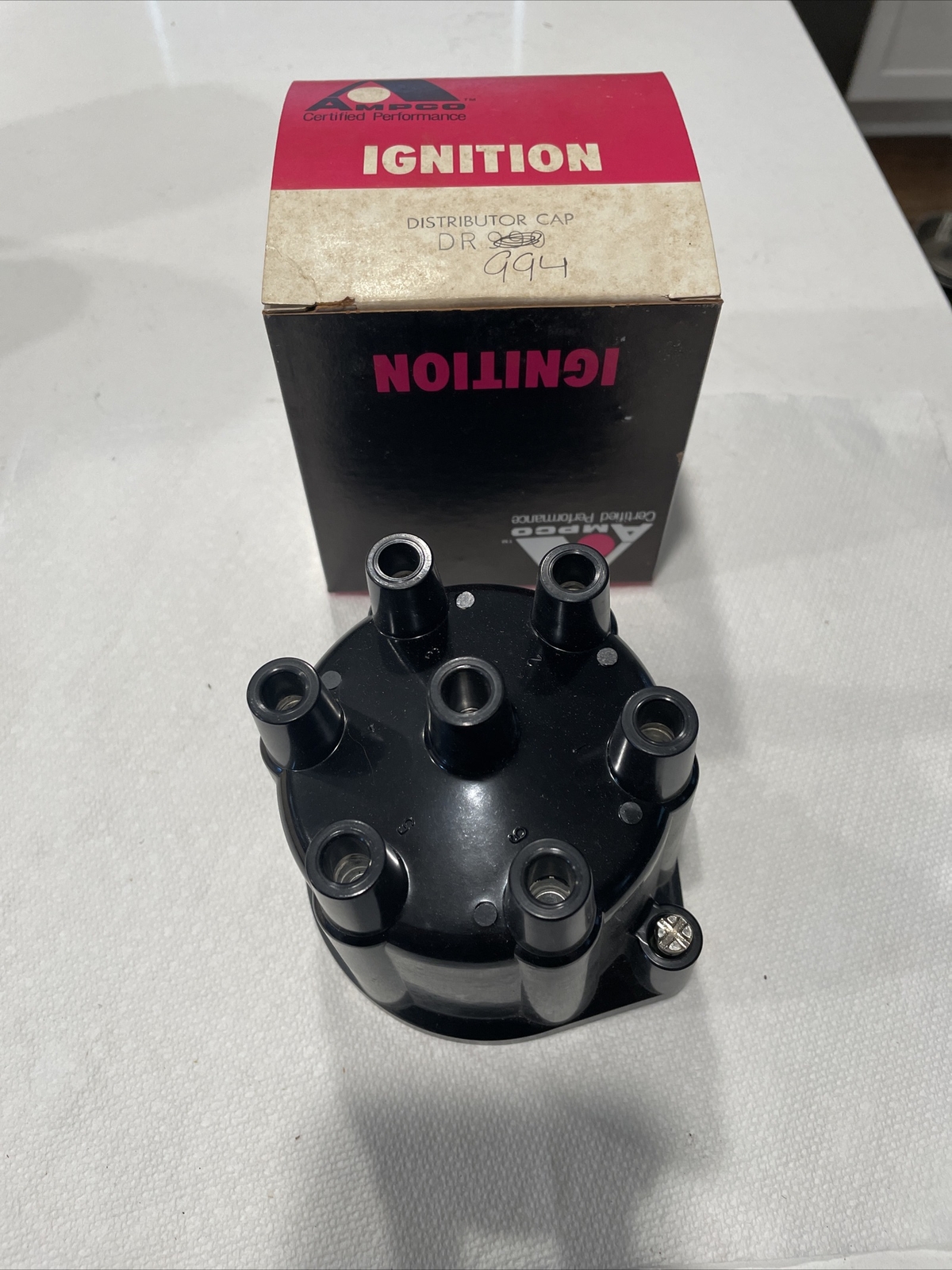 New Ampco 6 Cylinder Distributor Cap 1962-66 Buick 66 Jeep 1957693 D-320