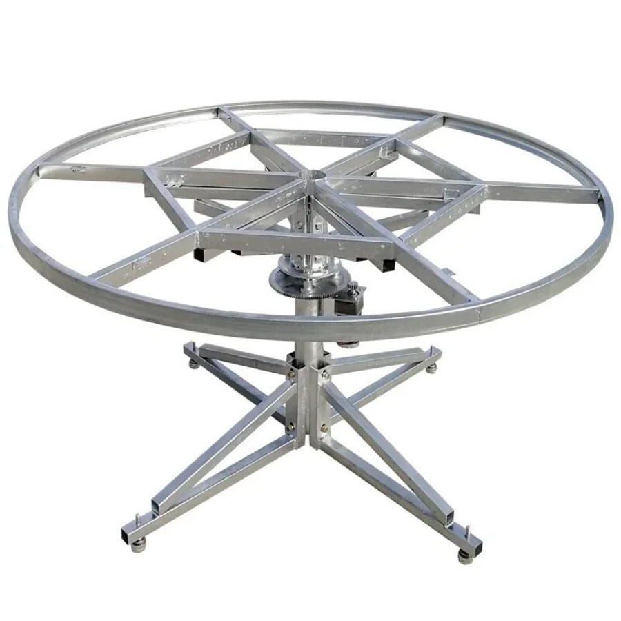 Floor-standing Steel-framed Electric Turntable for Large Round Dining Tables