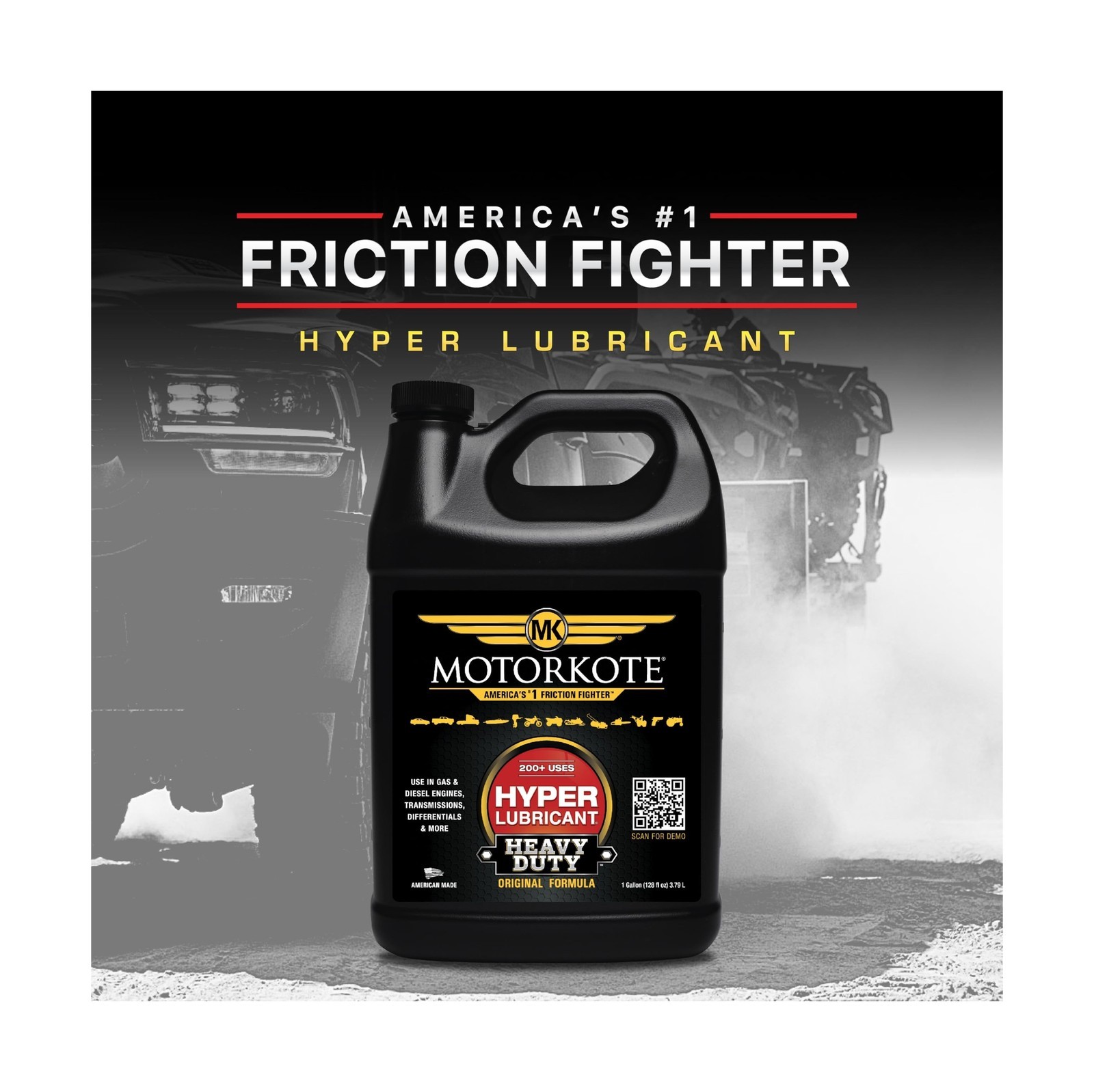 1 Gallon Heavy Duty Hyper Lubricant - MK-HL01G-04 - Fit For Engine