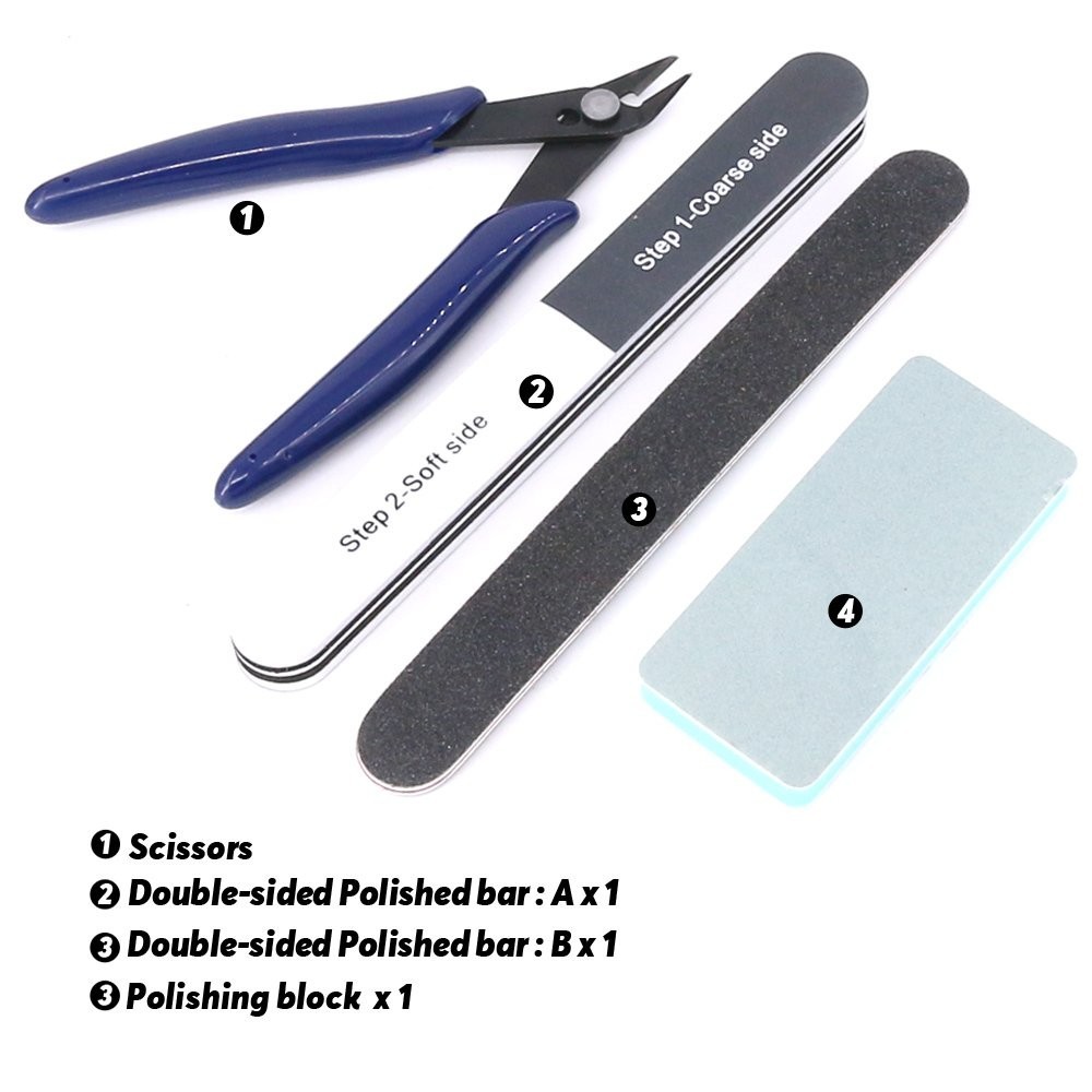 21Pcs Craft Tool Set for Model Building, Miniatures & Mecha Assembly Kit