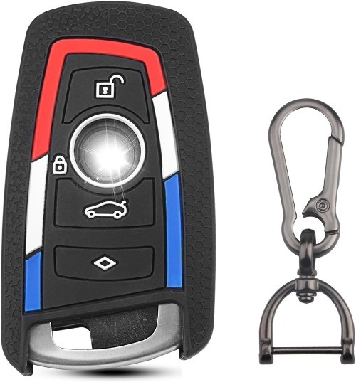 Key Fob Cover, Silicone Key Shell Case for X3 X5 X4 X1 X6 2 3 4 5 6 7 Series M3