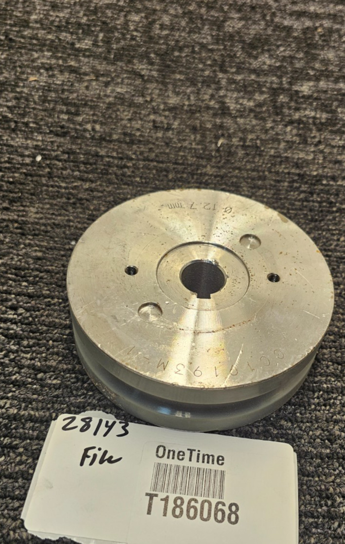 CC19193M-1 Single Groove Wheel / Pulley Keyed Bore 12.7mm