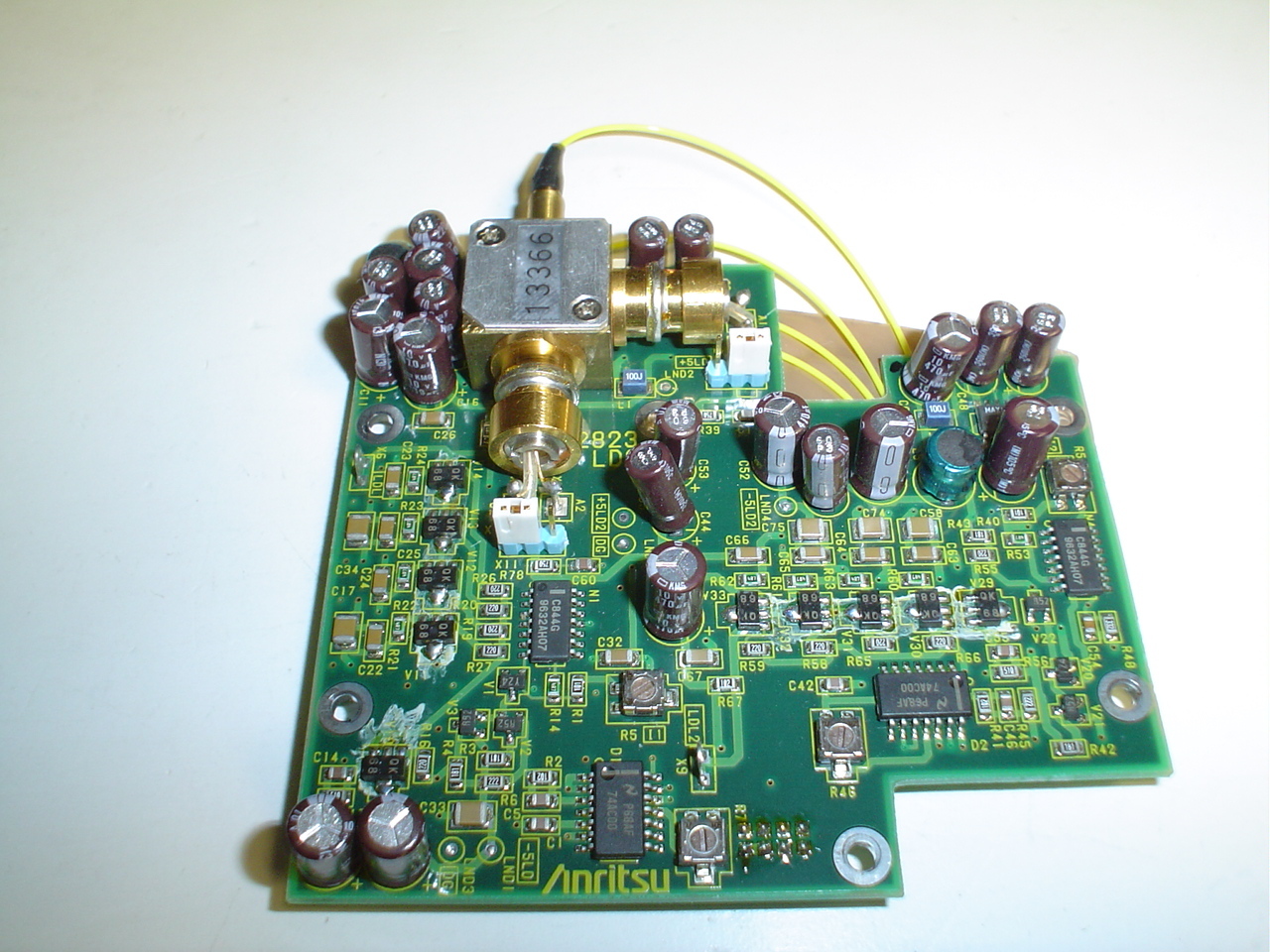Anritsu Laser source board with beam combiner W22U2823