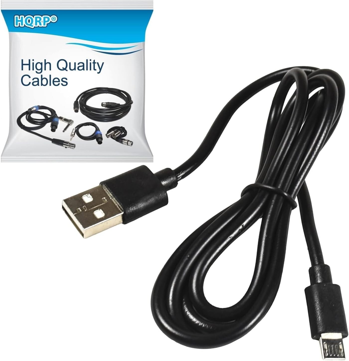 HQRP Cable micro USB compatible con Bose SoundLink 627840-1110, 627840-1410