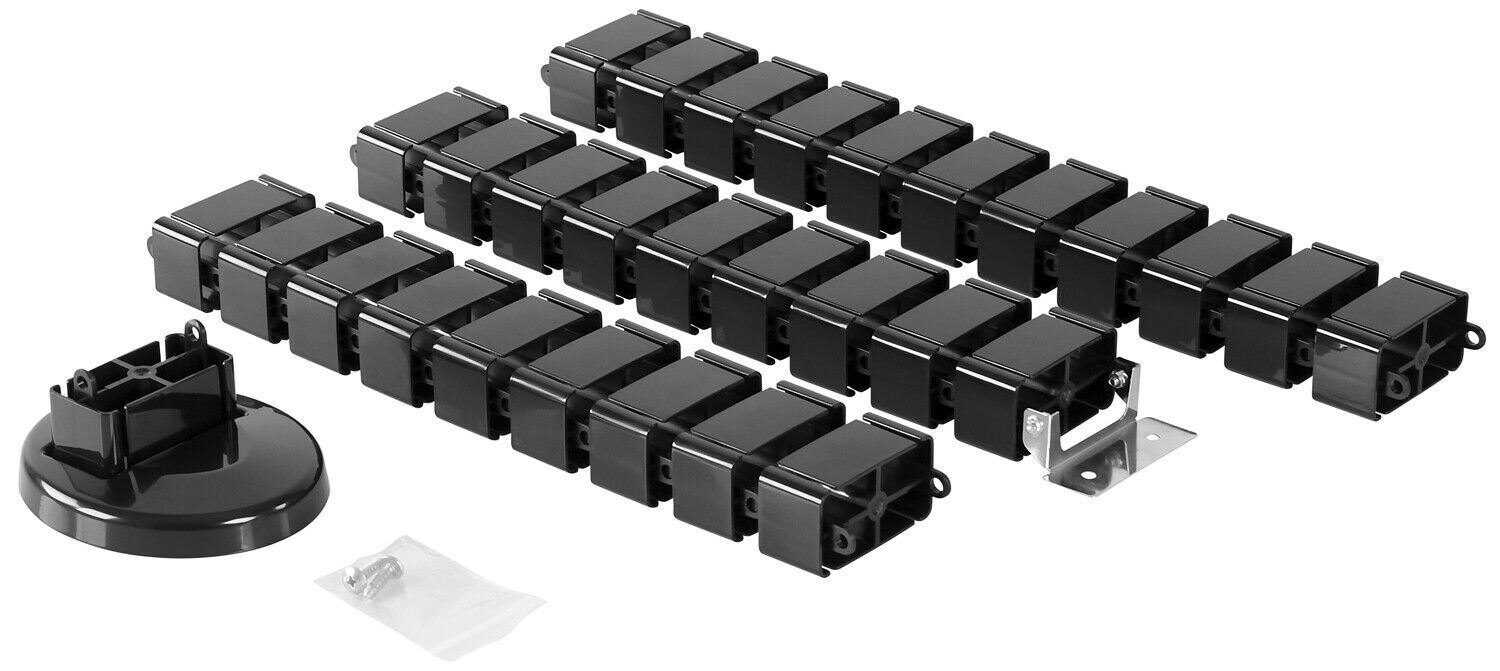 Mount-It! Cable Management Spine, 50 Inch Long Modular Wire Management Tray