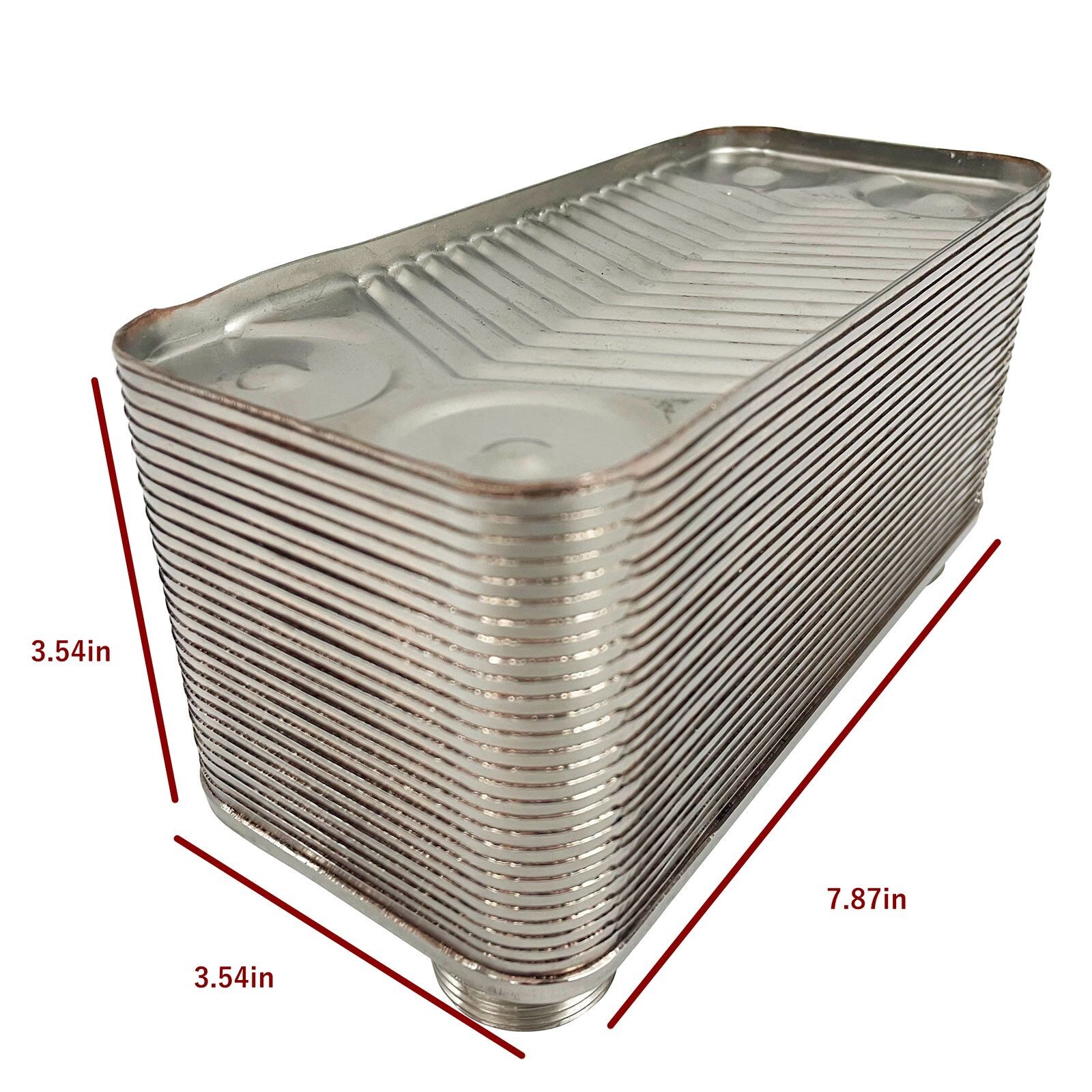 30-Layer Stainless Steel Domestic Hot Water Exchanger Plate Heat Exchangers