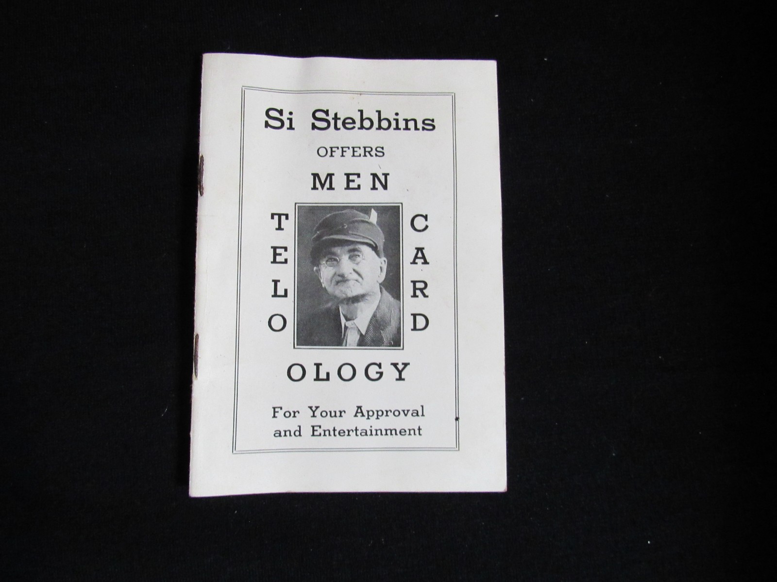 Vintage 1939 Si Stebbins MEN-TELO-CARD-OLOGY Magic Trick System