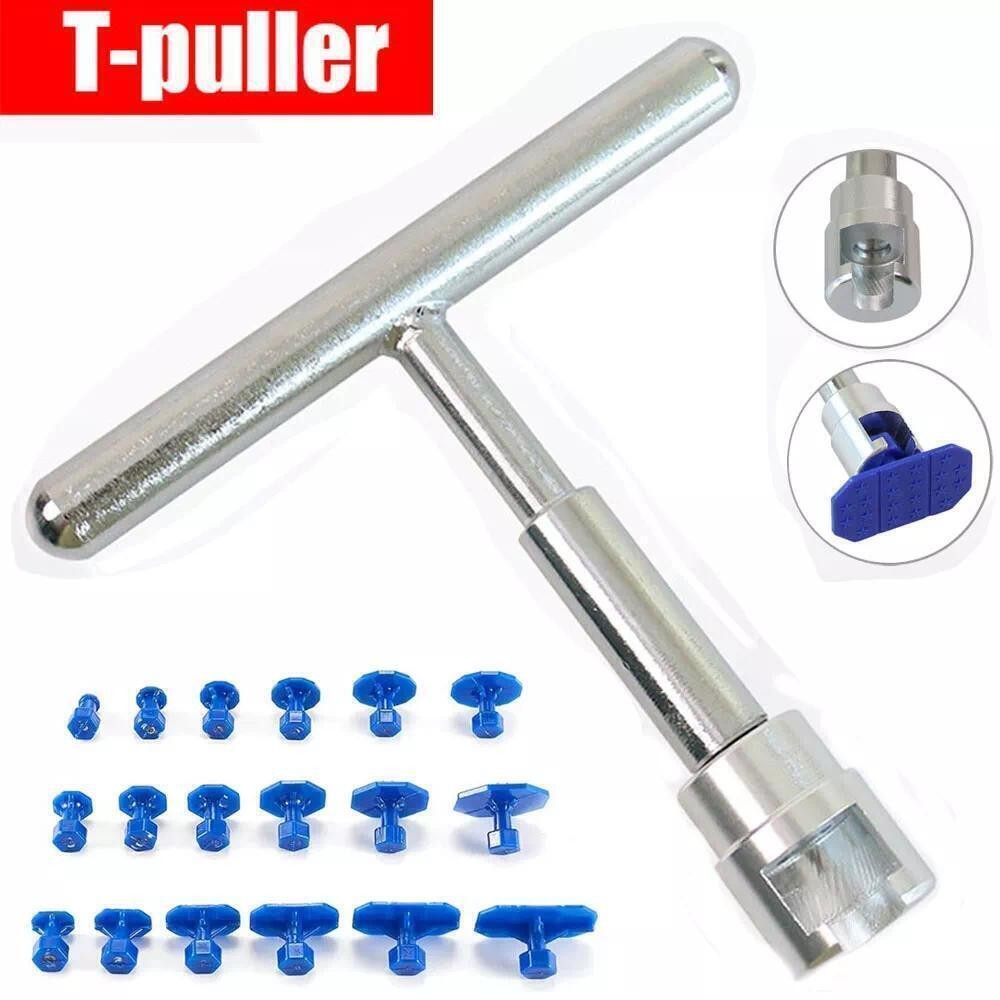 19PCS Car Paintless Dent Repair Puller Dint Hail Damage Lifter Remover Puller US