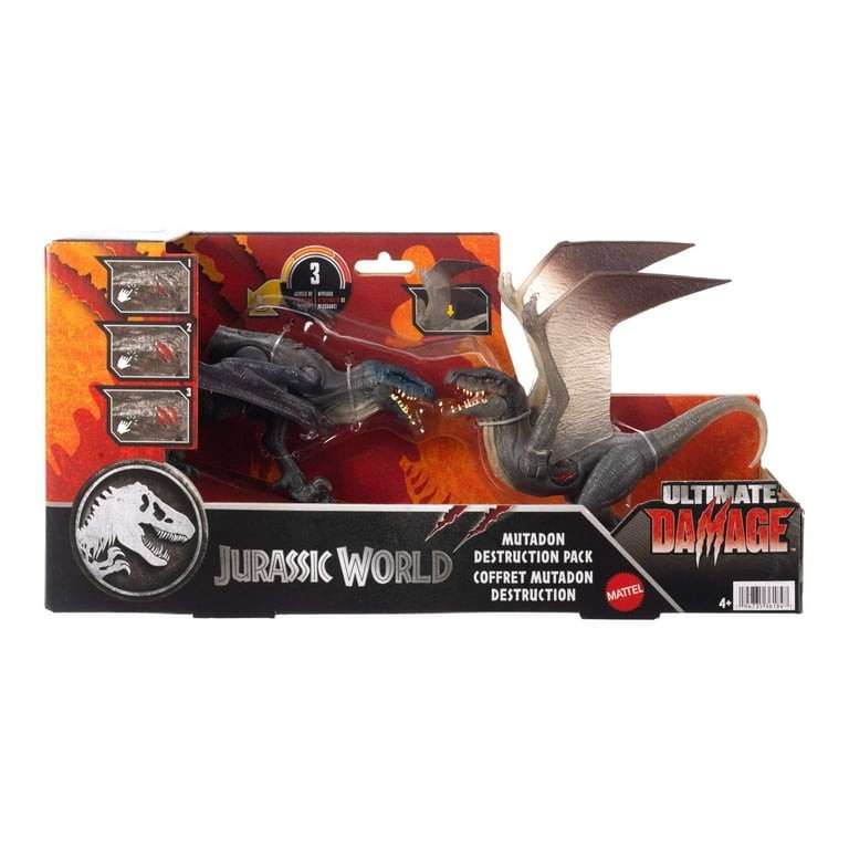 Jurassic World Ultimate Damage, MUTADON DESTRUCTION PACK, 4+, Mattel 2025 🆕