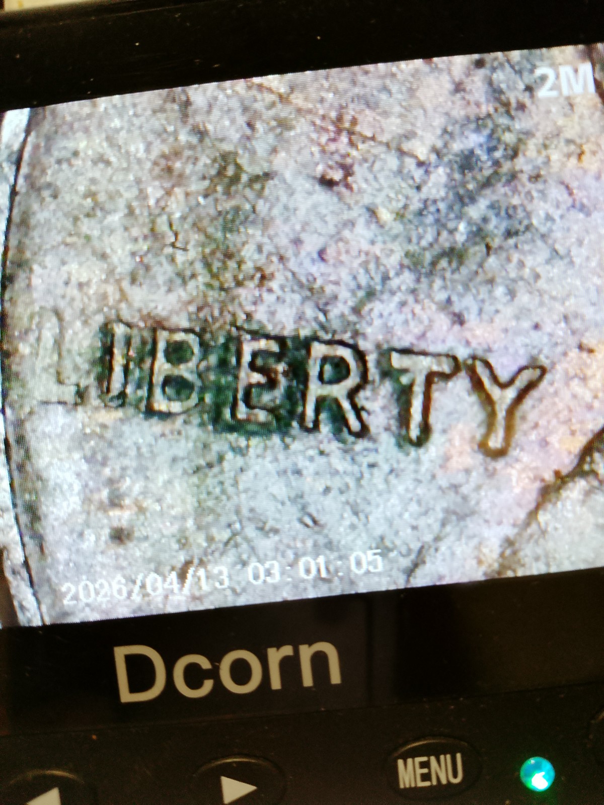 1986D penny with DDO 011