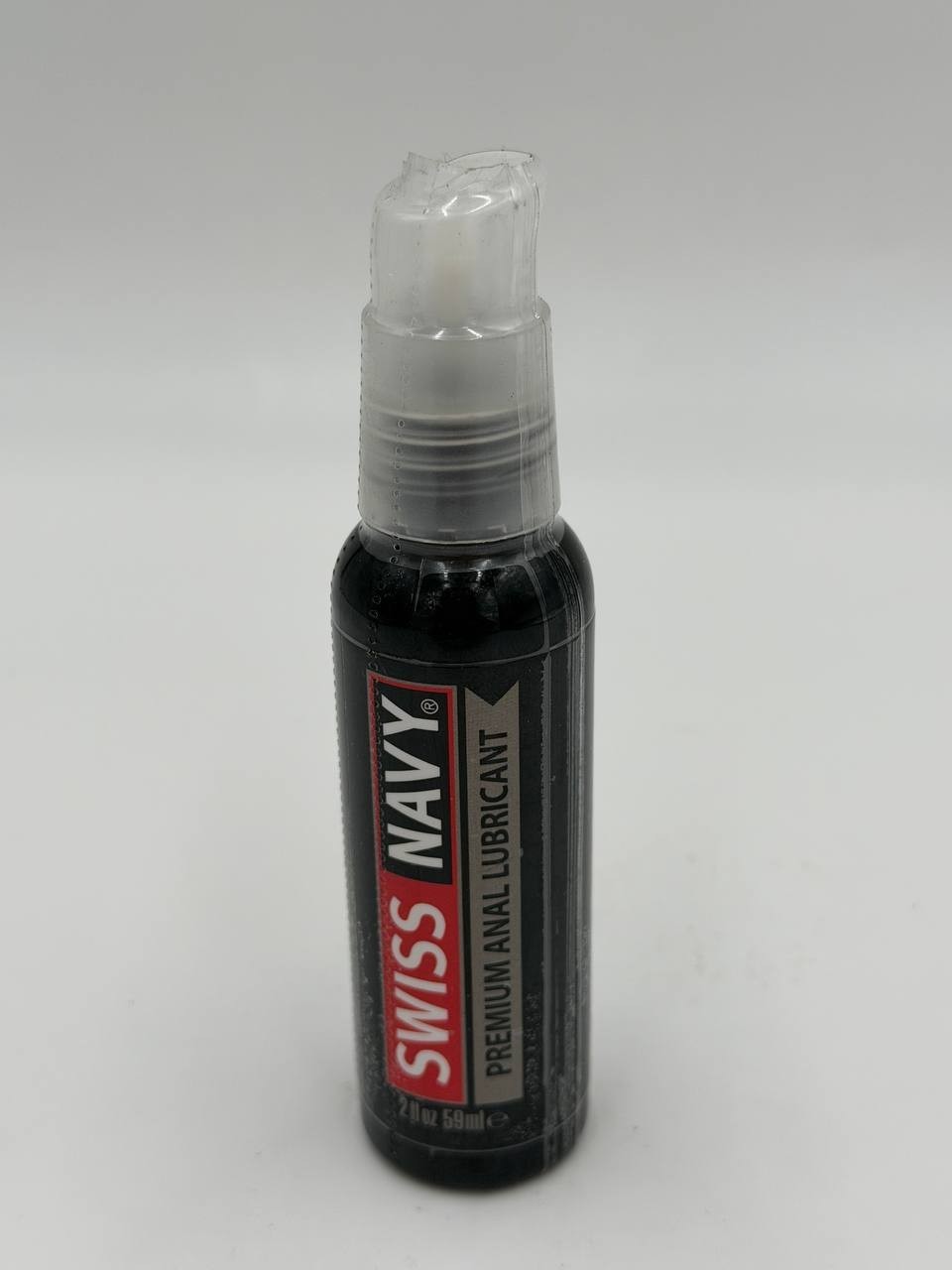 Swiss Navy Premium Anal Silicone Lubricant 2 oz Latex-Safe Long-Lasting Gel New