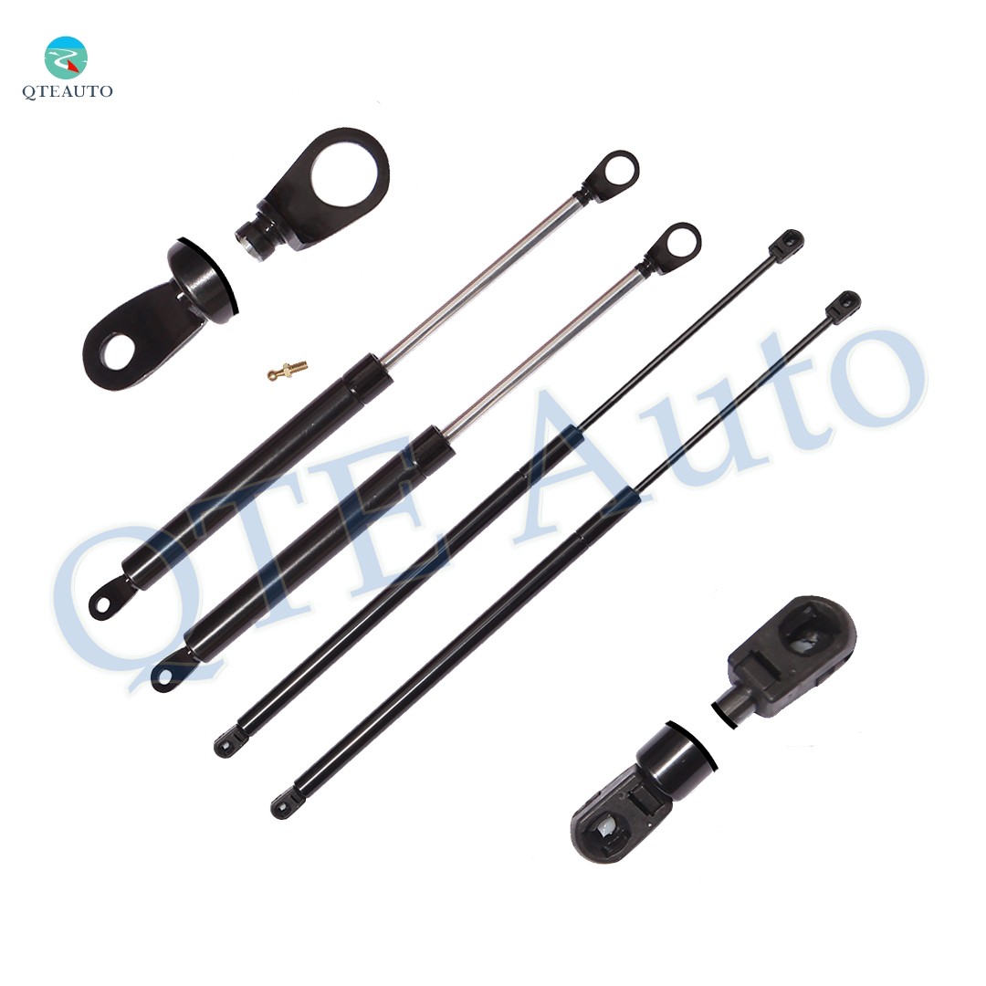 Set of 4 Front Hood-Rear Liftgate Lift Support For 1984-1989 Nissan 300ZX 2 Door