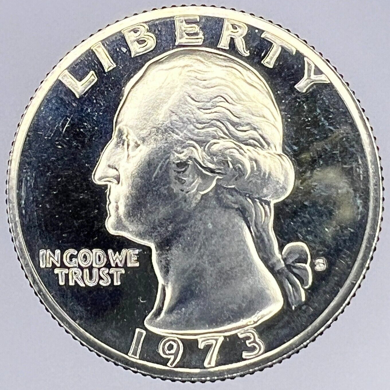 1973 S Washington Quarter Dollar 25 Cent Coin Ungraded