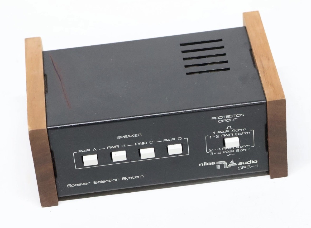 Vintage NILES AUDIO SPS-1 SPEAKER SELECTOR & Protection Circuit