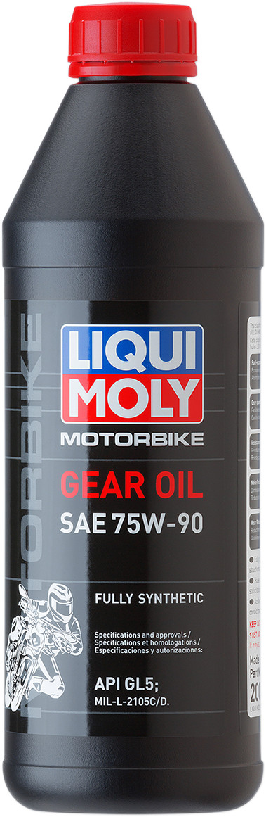 LIQUI MOLY 20086 Gear Oil 75W-90 GL5 Full Synthetic 1 Liter High Performance