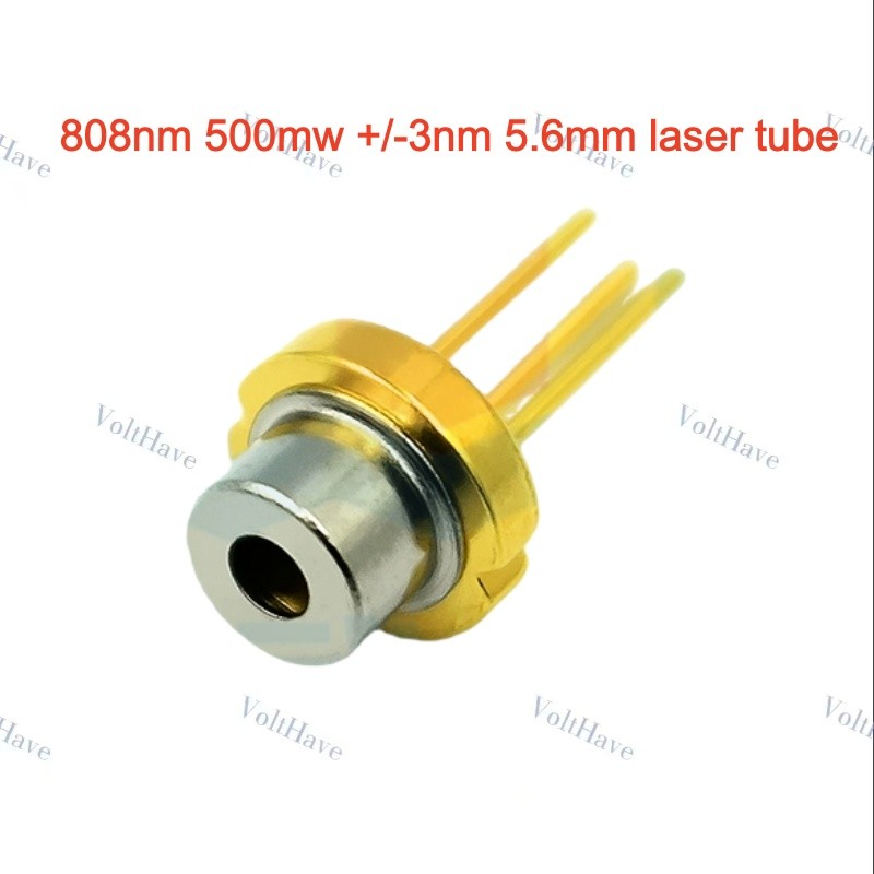 1PCS 808nm 500mw +/-3nm 5.6mm Laser Tube Good Quality At A Reasonable Price New