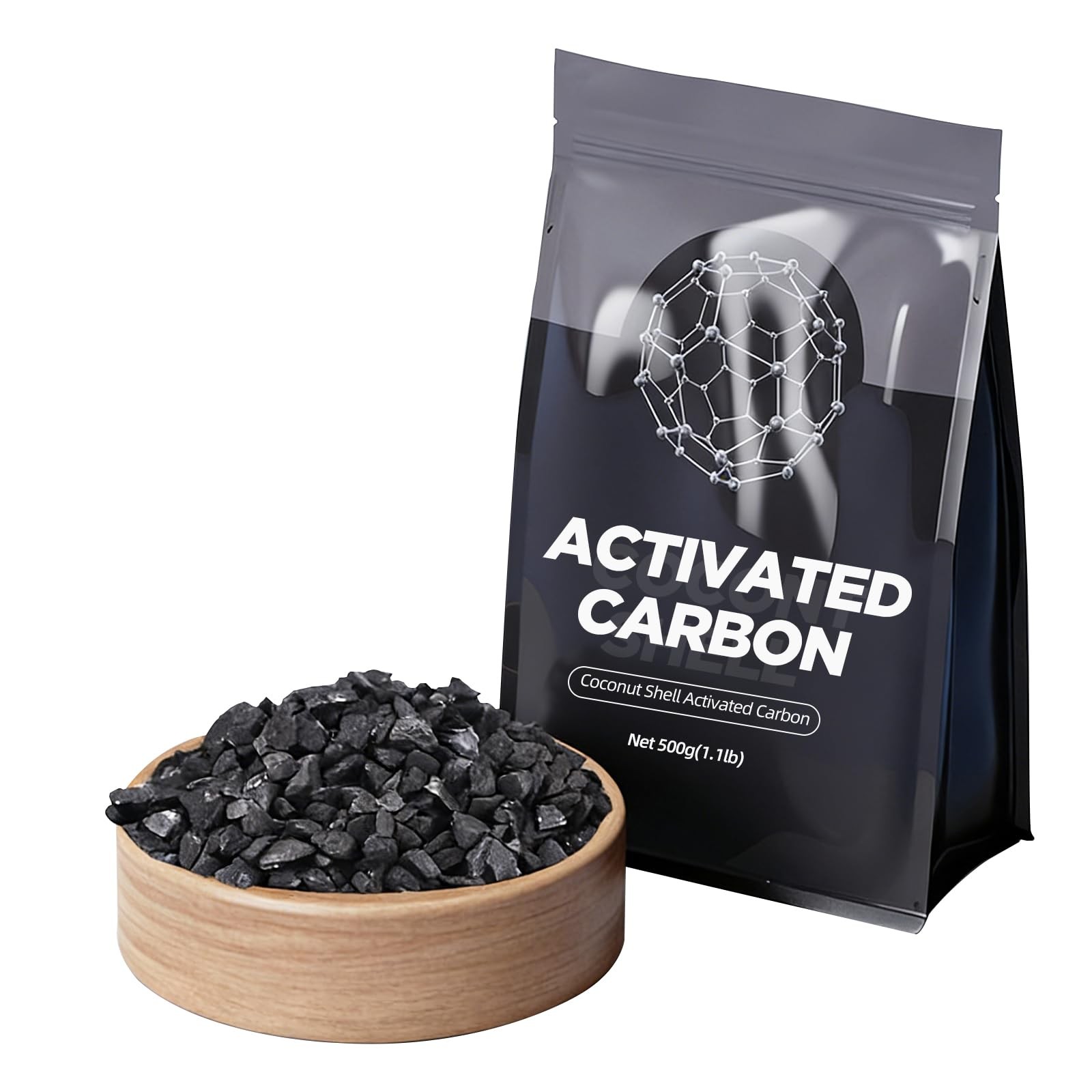 Aquarium Activated Carbon,Filter Media from Steam Activated Coconut Shell, Od...