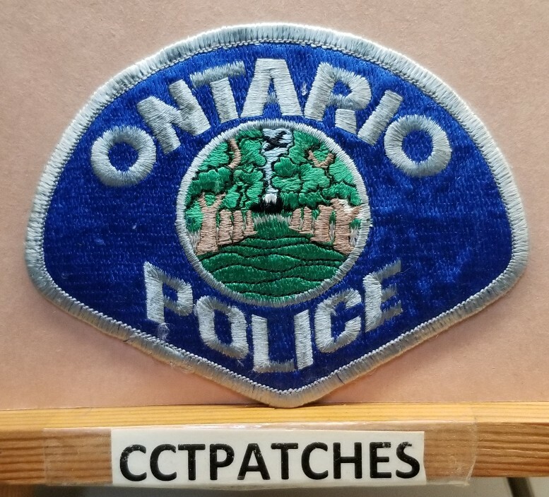 ONTARIO, CALIFORNIA POLICE SHOULDER PATCH CA
