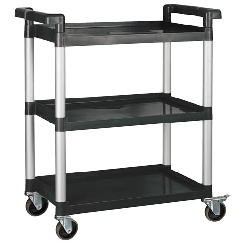 Winco Utility Cart, Black