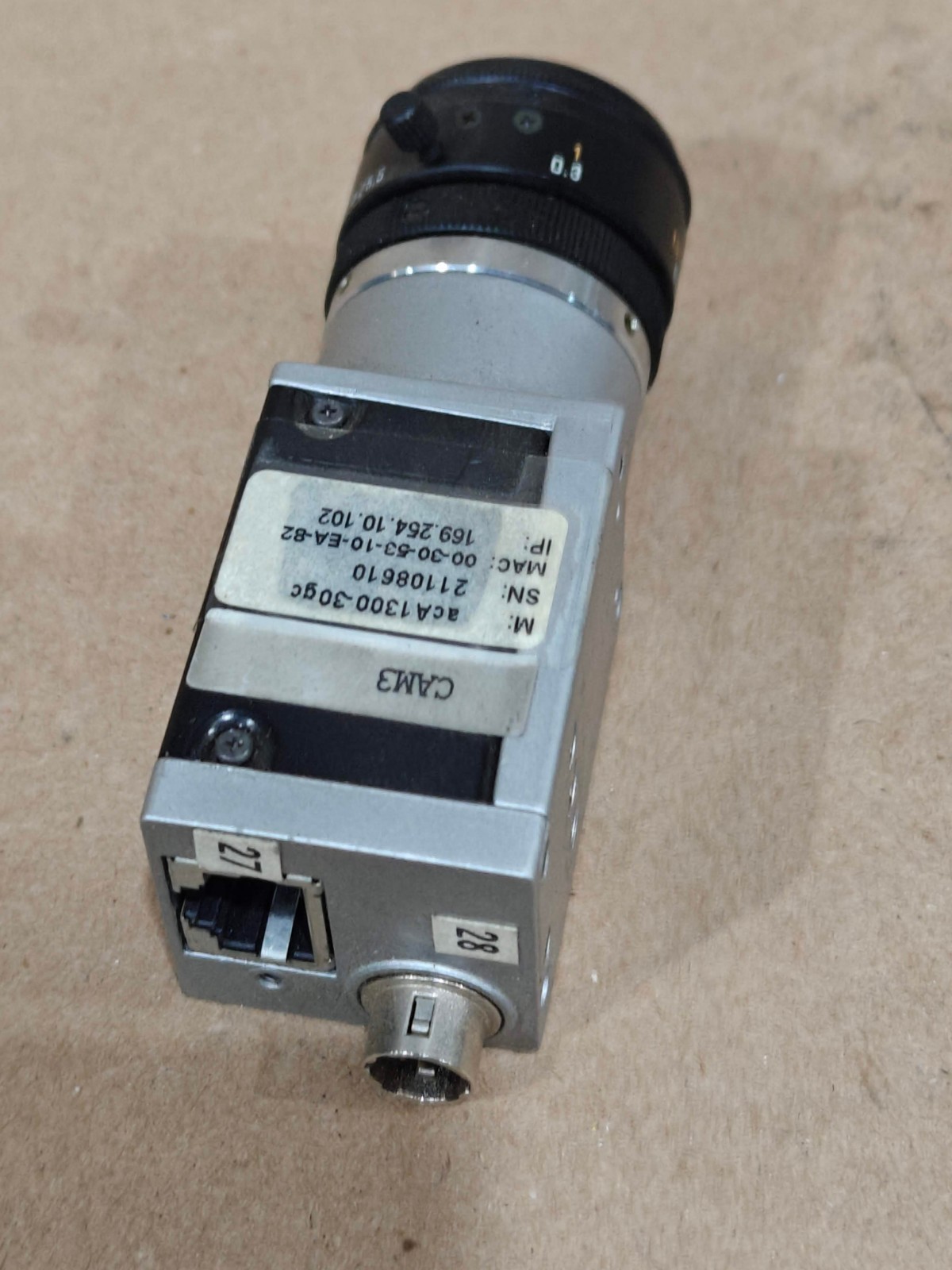 Basler camera acA 1300-30gc