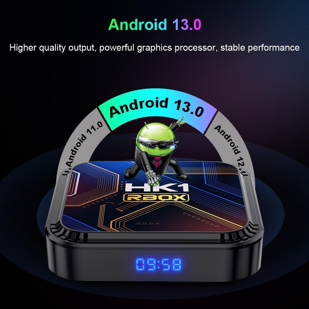 Android 13.0 TV Box 8K 4GB RAM 32GB ROM