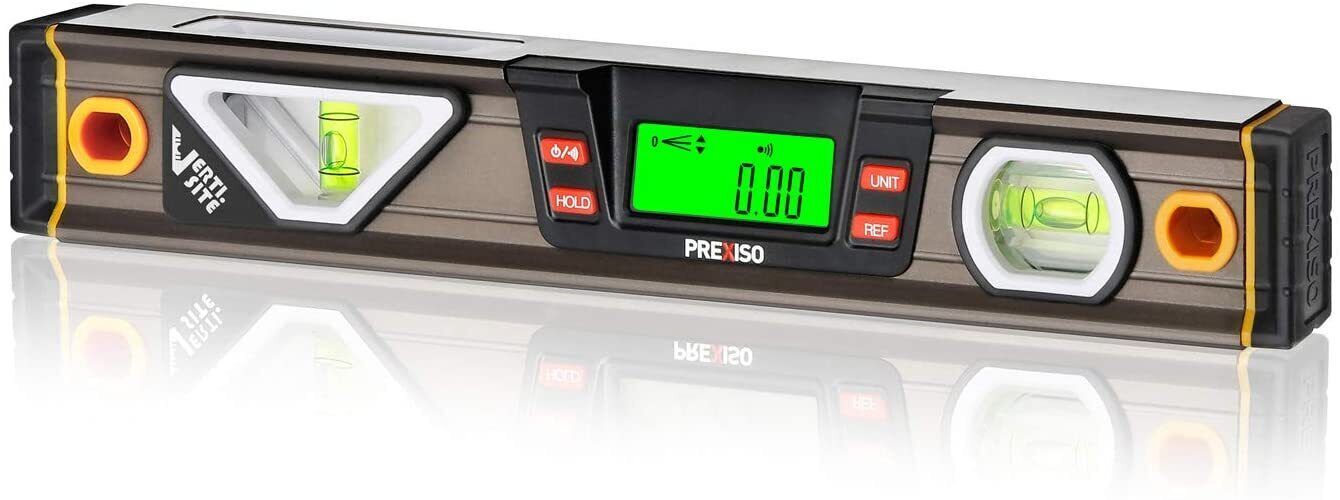 PREXISO Digital Level 11.5'' Angle Slope 360° Electronic Bubble Inclinometer NEW