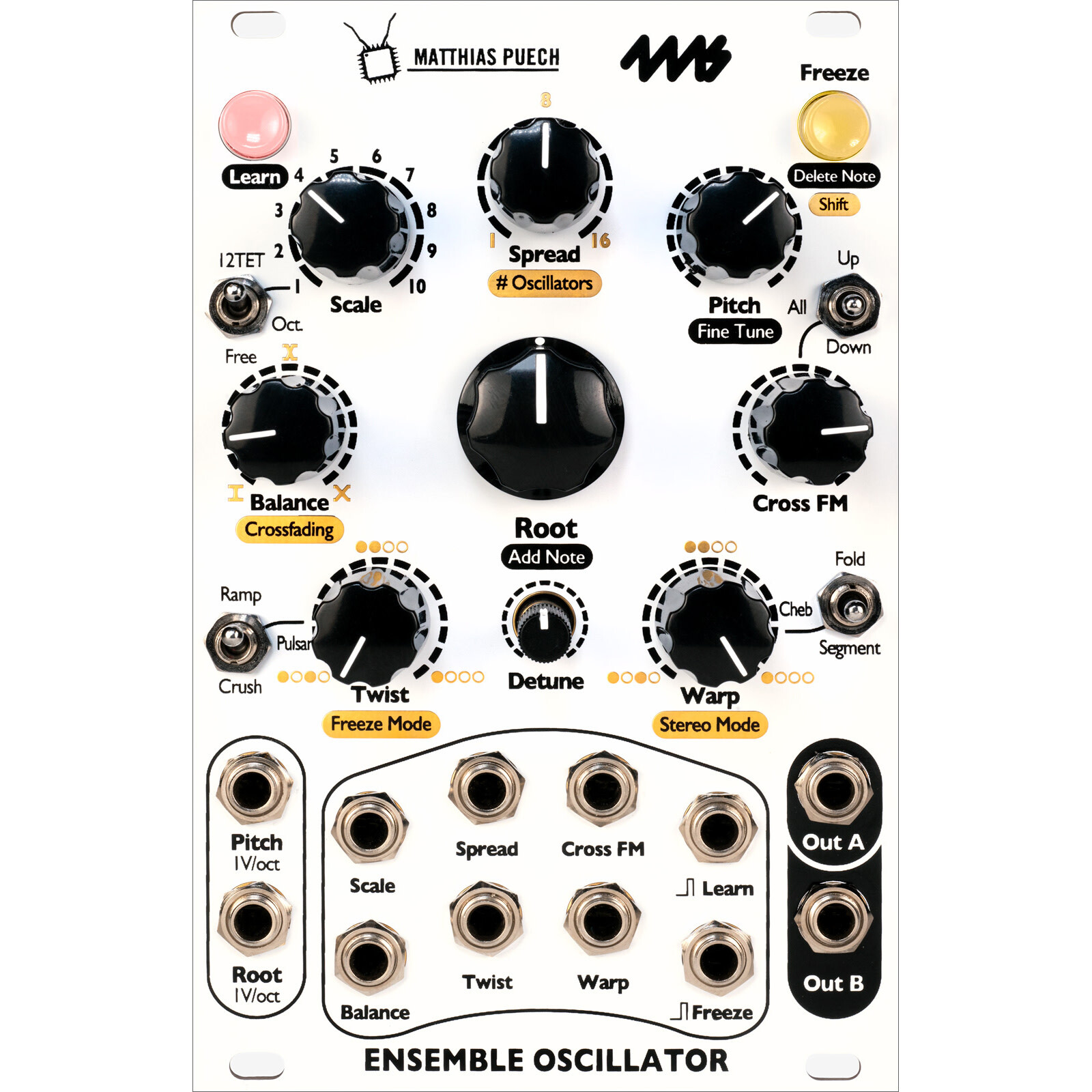 4MS Ensemble Oscillator Synth Module