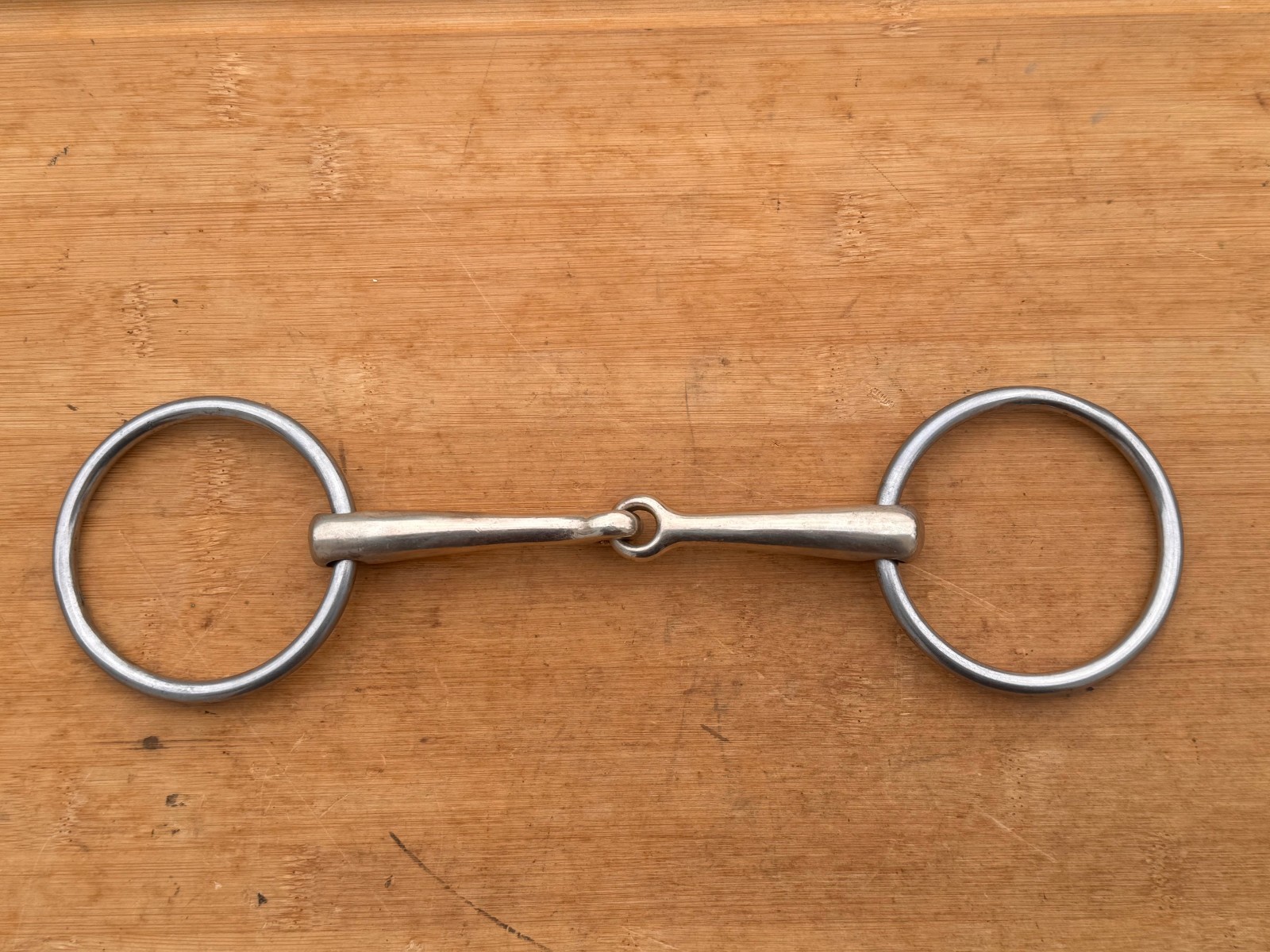 Herm Sprenger Single Jointed 16mm Loose Ring Bit ~ 5 1/4"