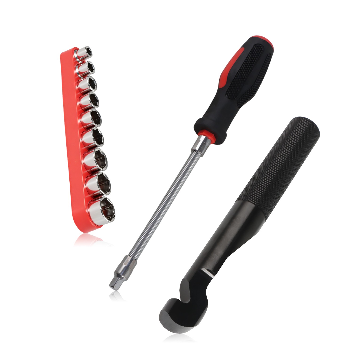 Belt & Clutch Cover Removal Tool w/ 5-13mm Sockets for Polaris RZR XP Turbo