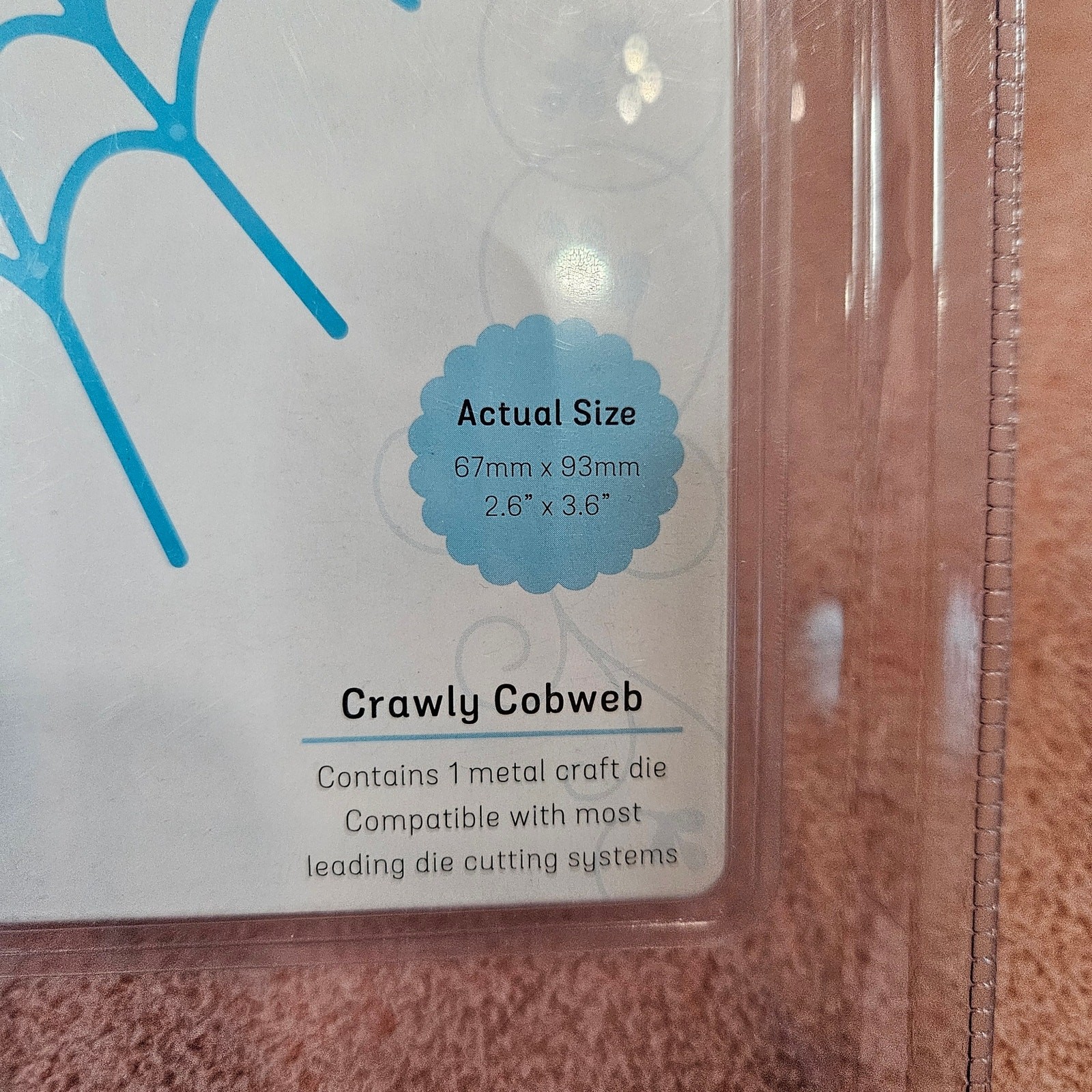 Tonic Studios Rococo Crawly Cobweb Metal Craft Die