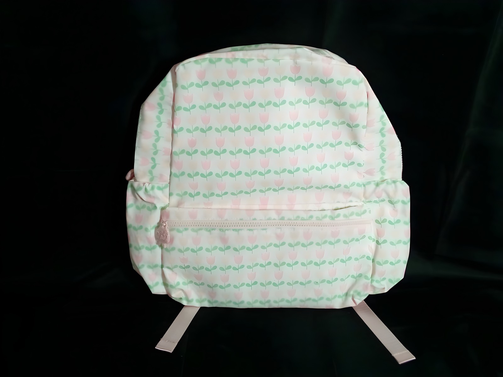 Apple of My Isla The Backpack Small Tulips Floral Backpack
