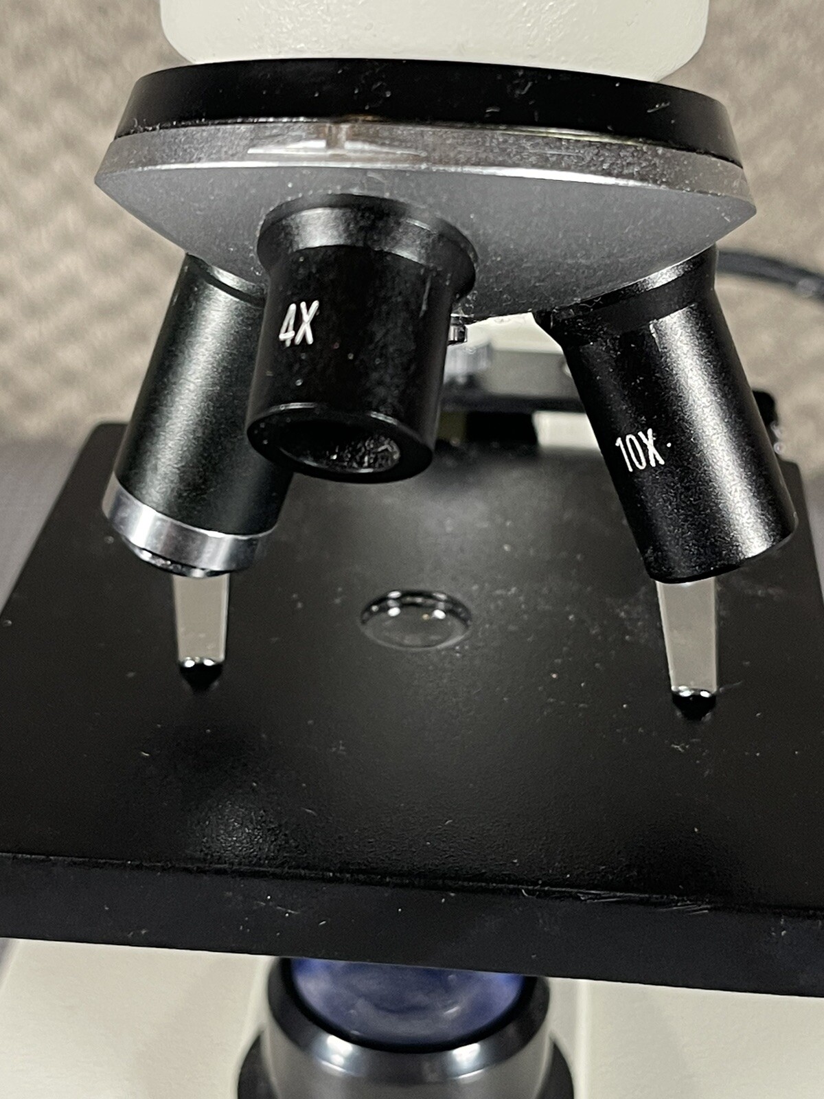 Wards 24-2130 Microscope with objectives 4x, 10x, 40x Walter WF10X