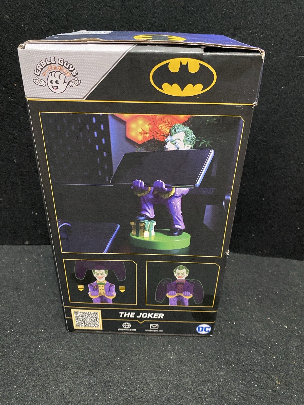 The Joker - DC - Phone / The Original Controller Holder Cable Guy NEW in BOX .