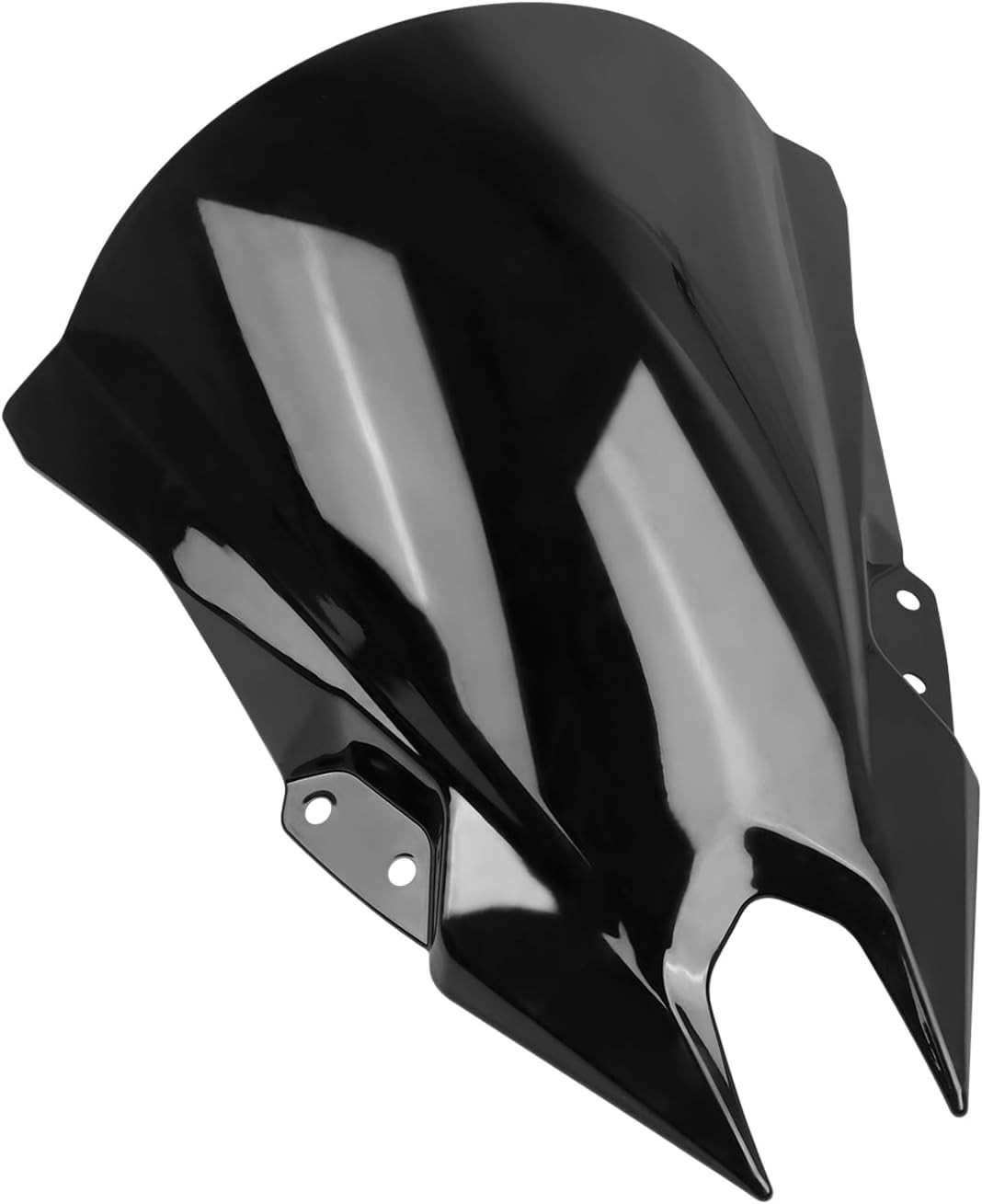 Black Windscreen Windshield for Kawasaki Ninja 500 2024 2025 Plastic Deflector