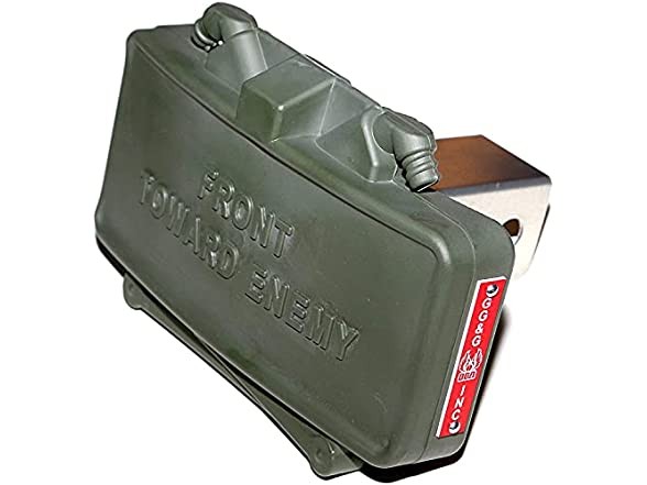 GG&G CLAYMORE HITCH COVER OD GREEN - GREEN