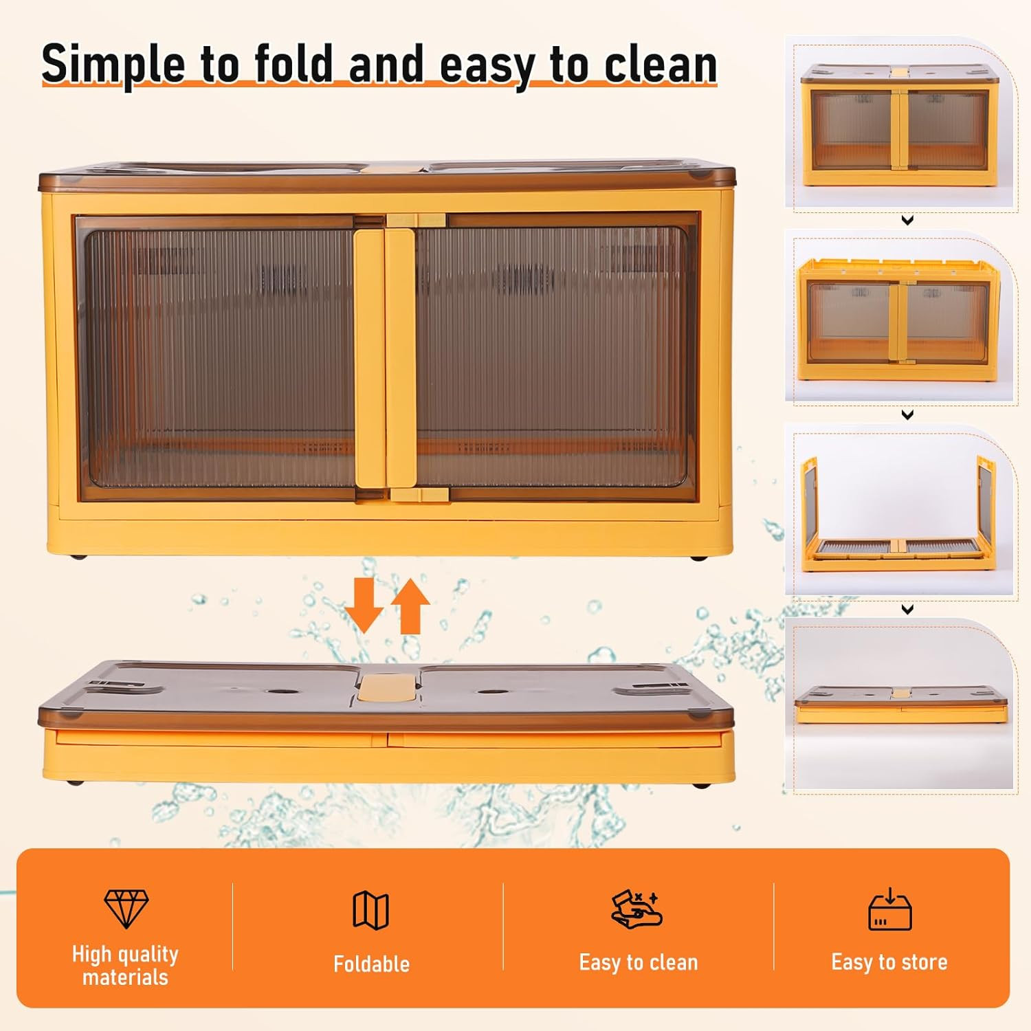 Large Chicken Brooder Box for Up to 30 Chicks, Ducks, and More!