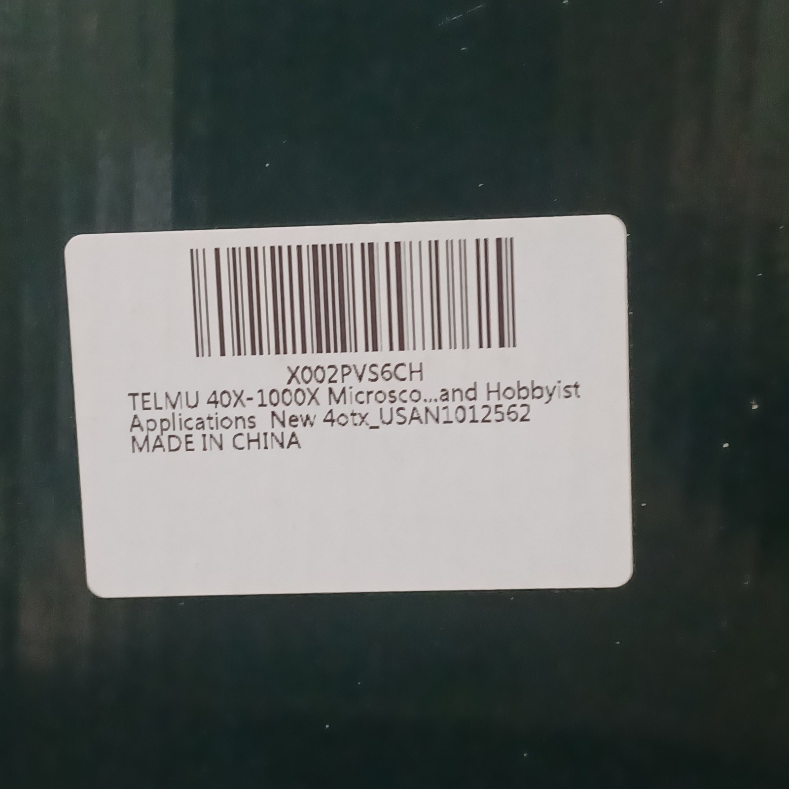 Telmu Biological Microscope w/ 154-Piece Slide Kit
