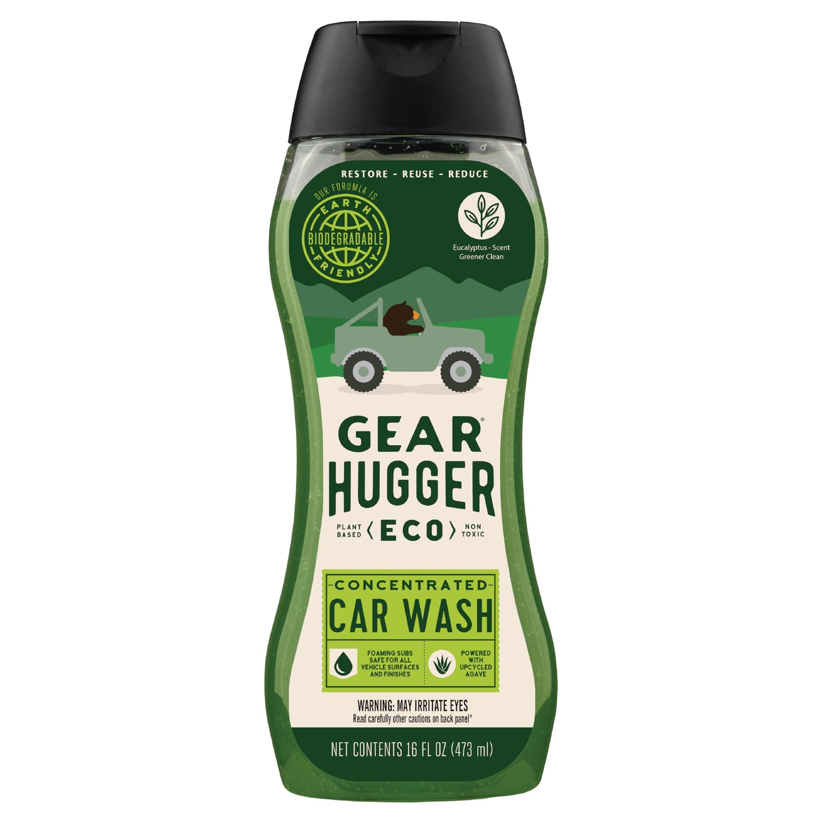 Gear Hugger Car Wash Soap (16 oz, Pack of 1) – 16 Fl Oz (Pack