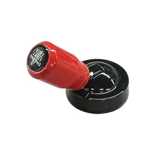 Car Joystick Push to Start Button Cover, Metal Automotive Engine Start Stop Red