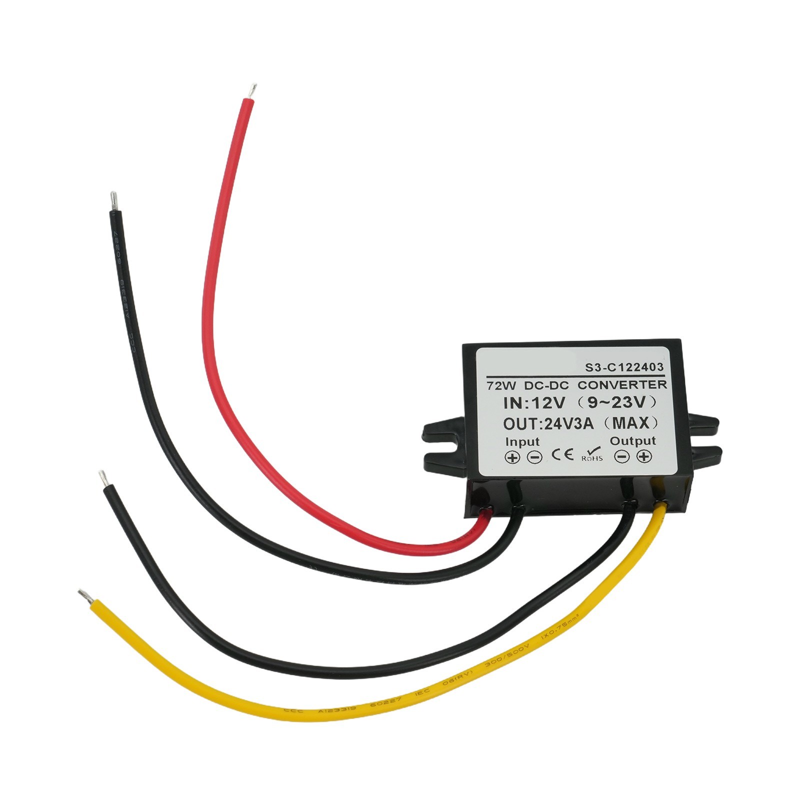 Efficient Step for Up DC Converter from 12 Volt to 24 Volt with Smart Chip