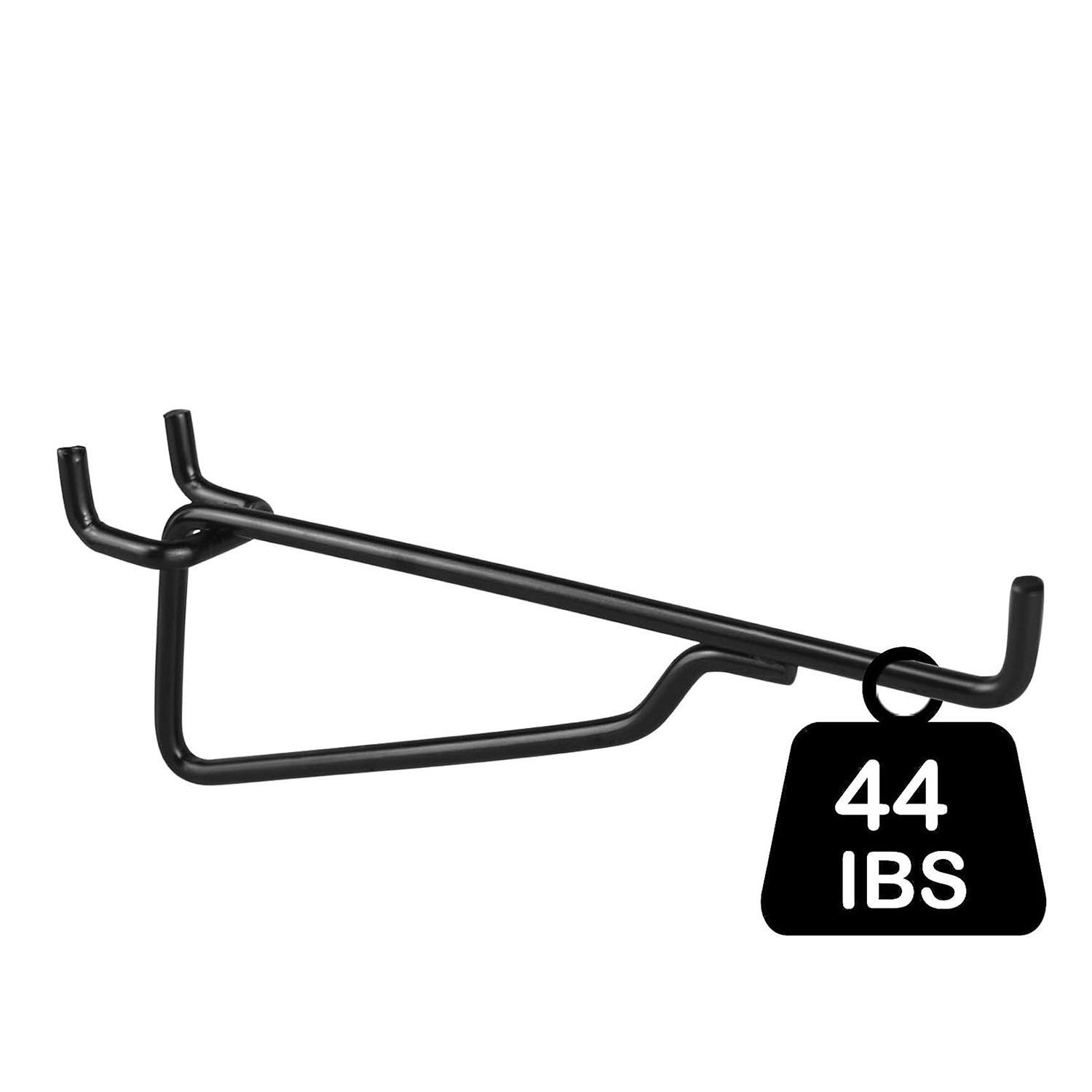 Peg Board Shelf Hooks, 8PACK 6In Metal Utility Hook Set, Peg Board6135