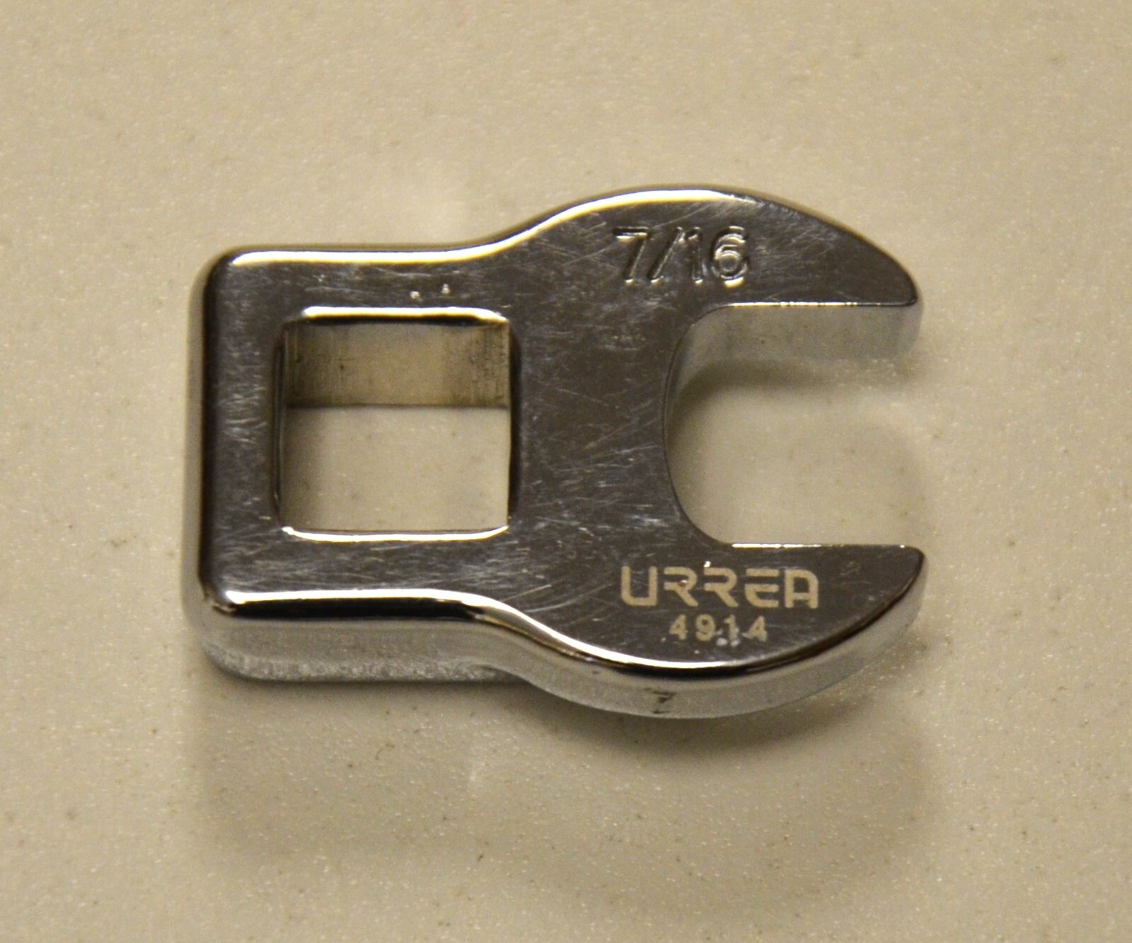 URREA - 7/16" CROW'S FOOT WRENCH, 4914 - NOS