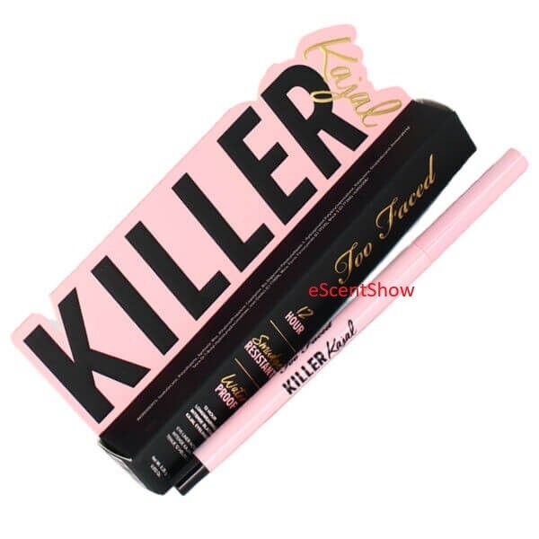 Too Face Killer Liner Total Control 36hr Waterproof Eyeliner .04 oz / 1.2 g NIB