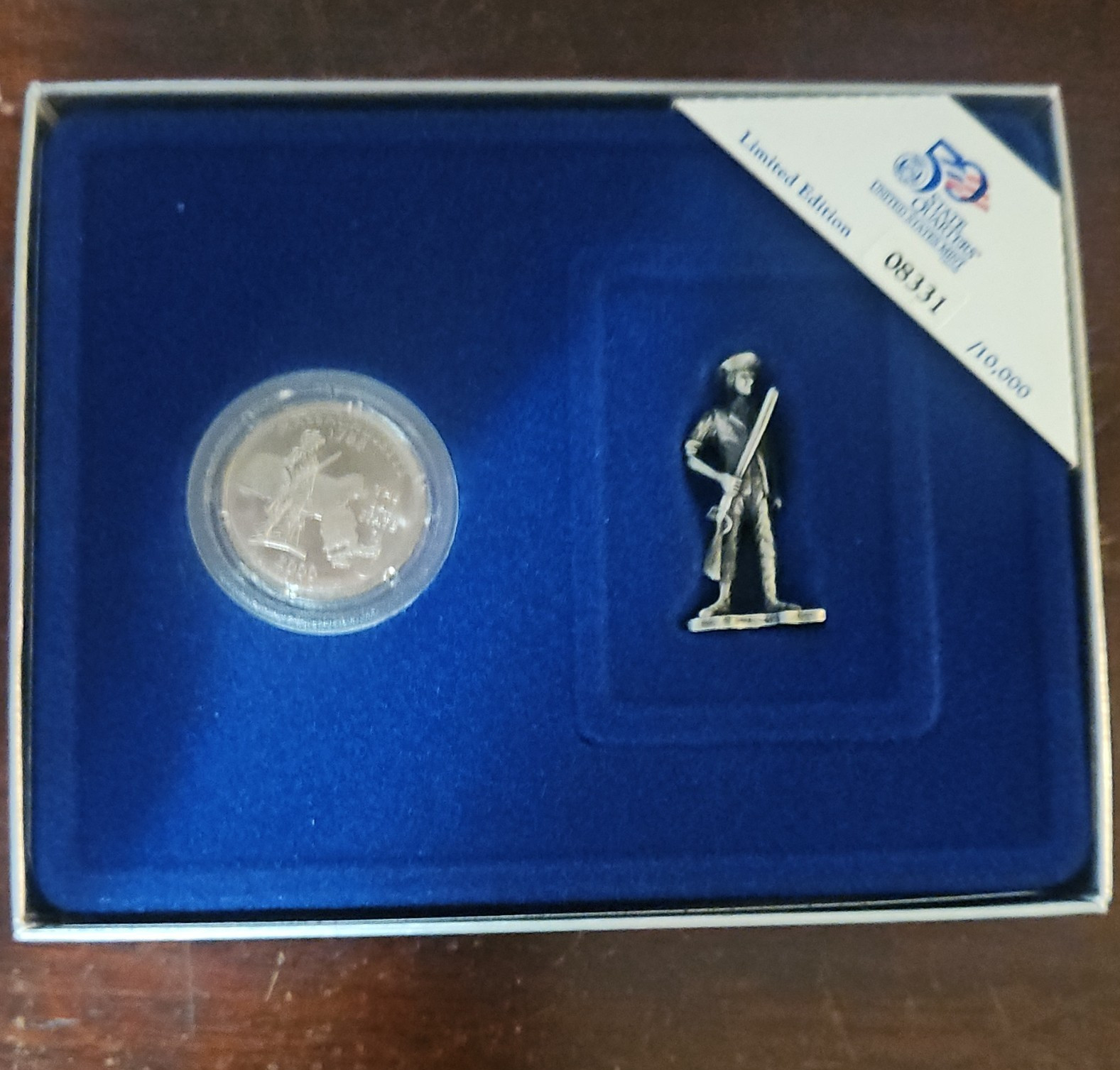 American Spirit 2000-P $1 Native American Coin Massachusetts Bay State Copper