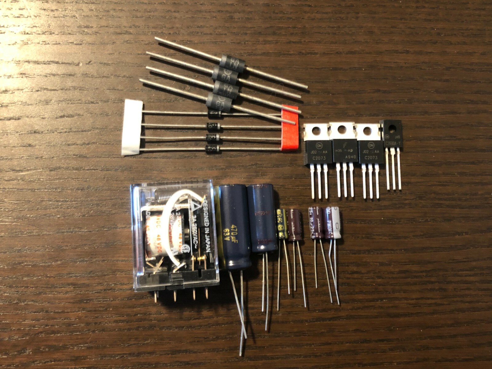 Pioneer SX-790 Power Supply Repair Kit High-Quality Receiver Recap Set w/ Relay