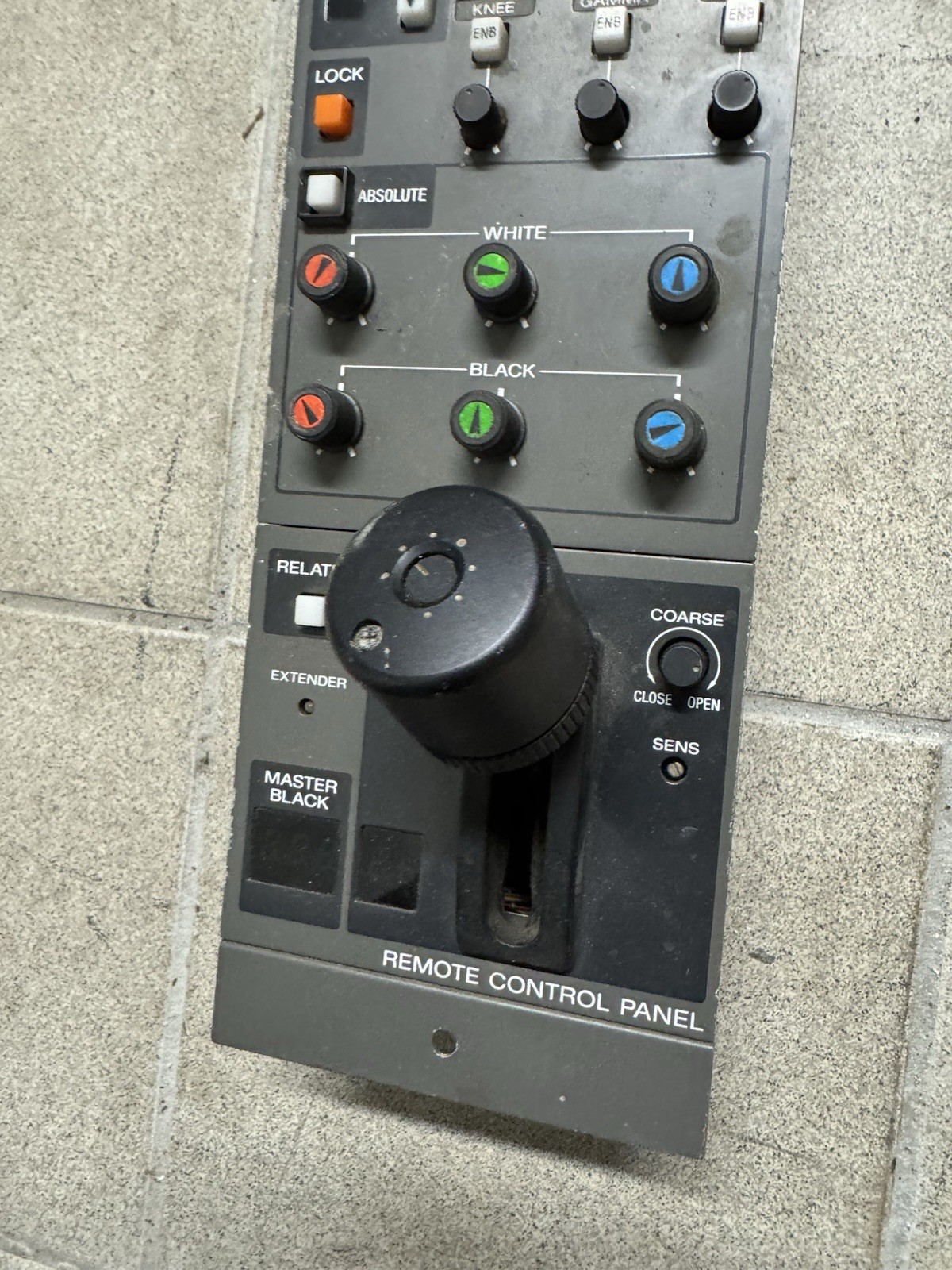 Remote Control Panel (RCP) for Sony Camera System