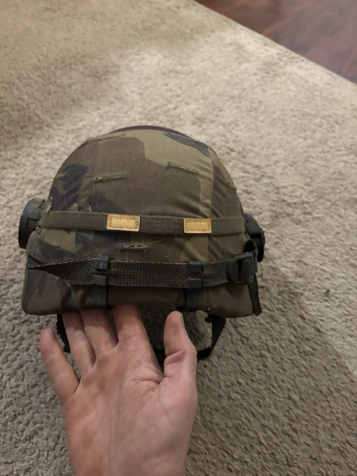 Military Helmet With Face Shield