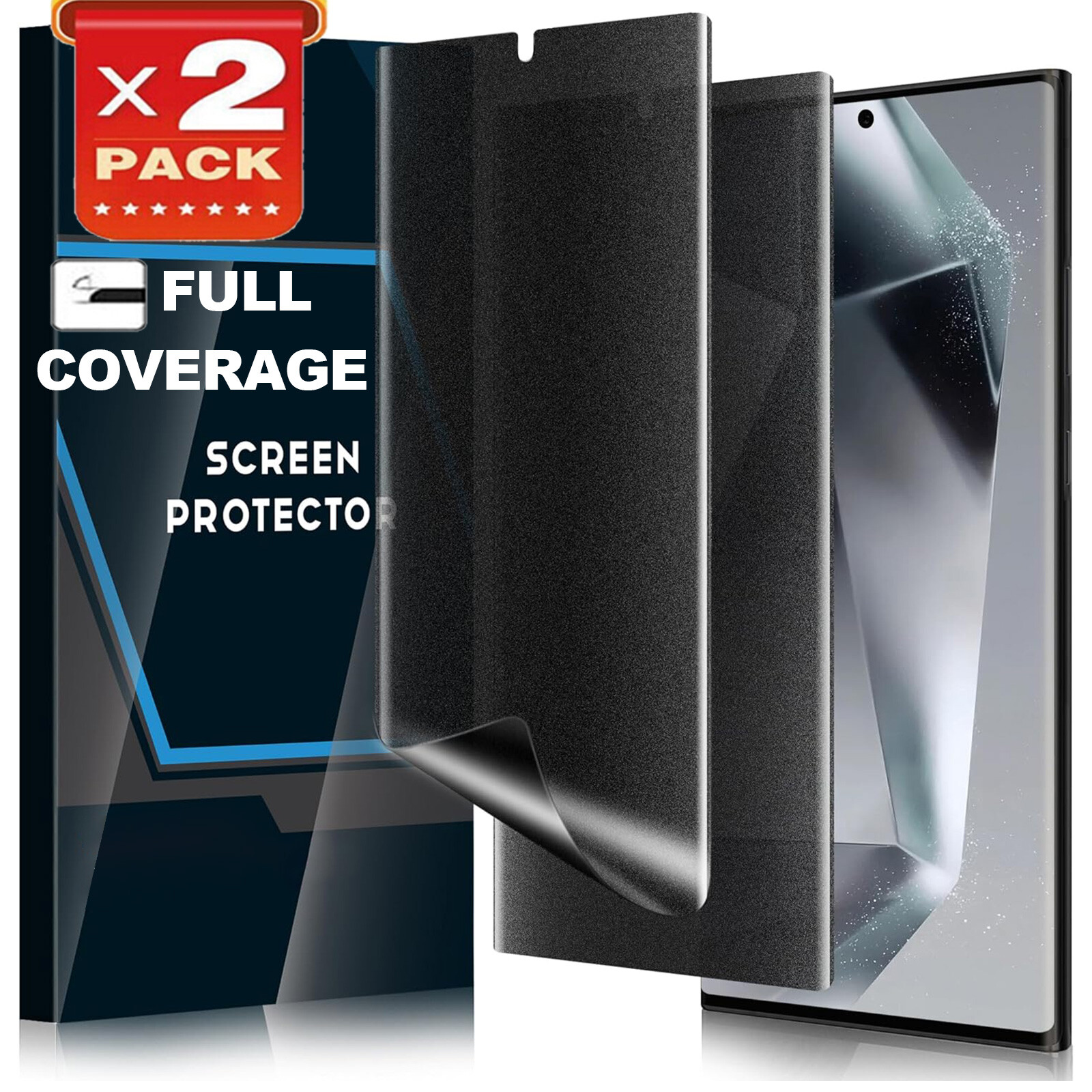 [2 Pack] For Samsung S24 Ultra /Plus Soft Hydrogel Privacy Screen Protector Film