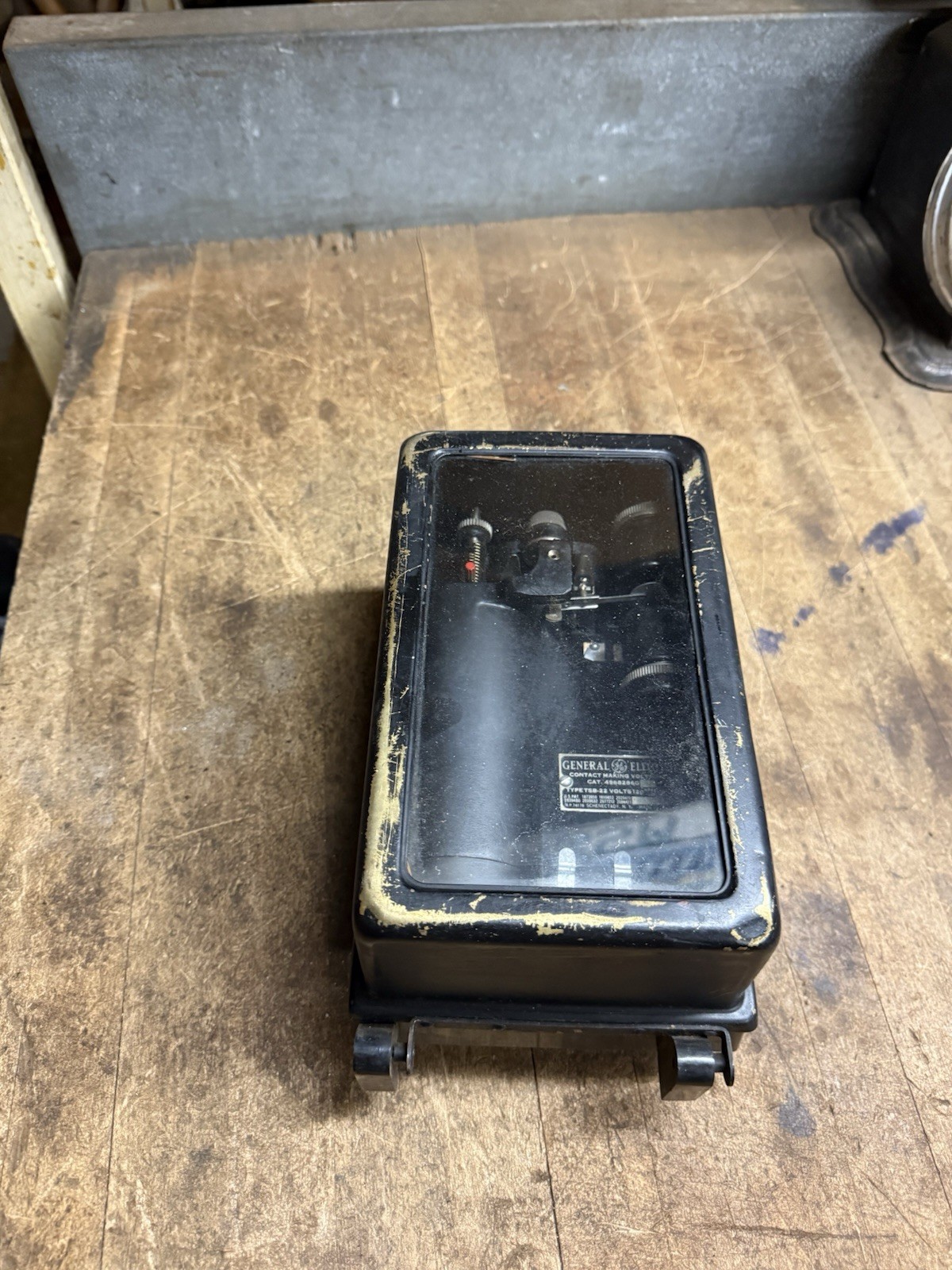 VTG Industrial General Electric Type TSB-22 Contact Making Voltmeter Relay USA